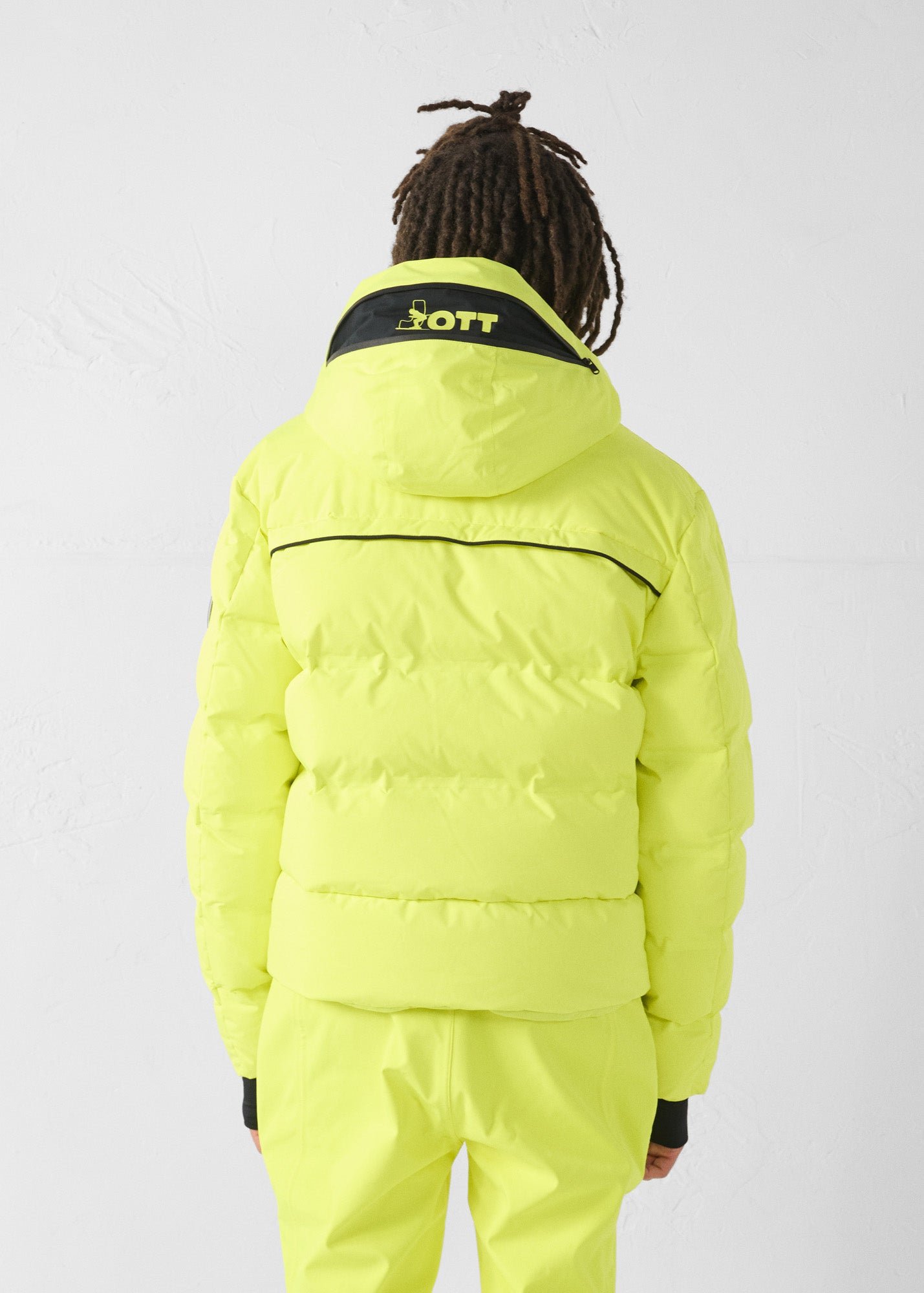 Ski jacket for extreme cold series JOTT Yellow
