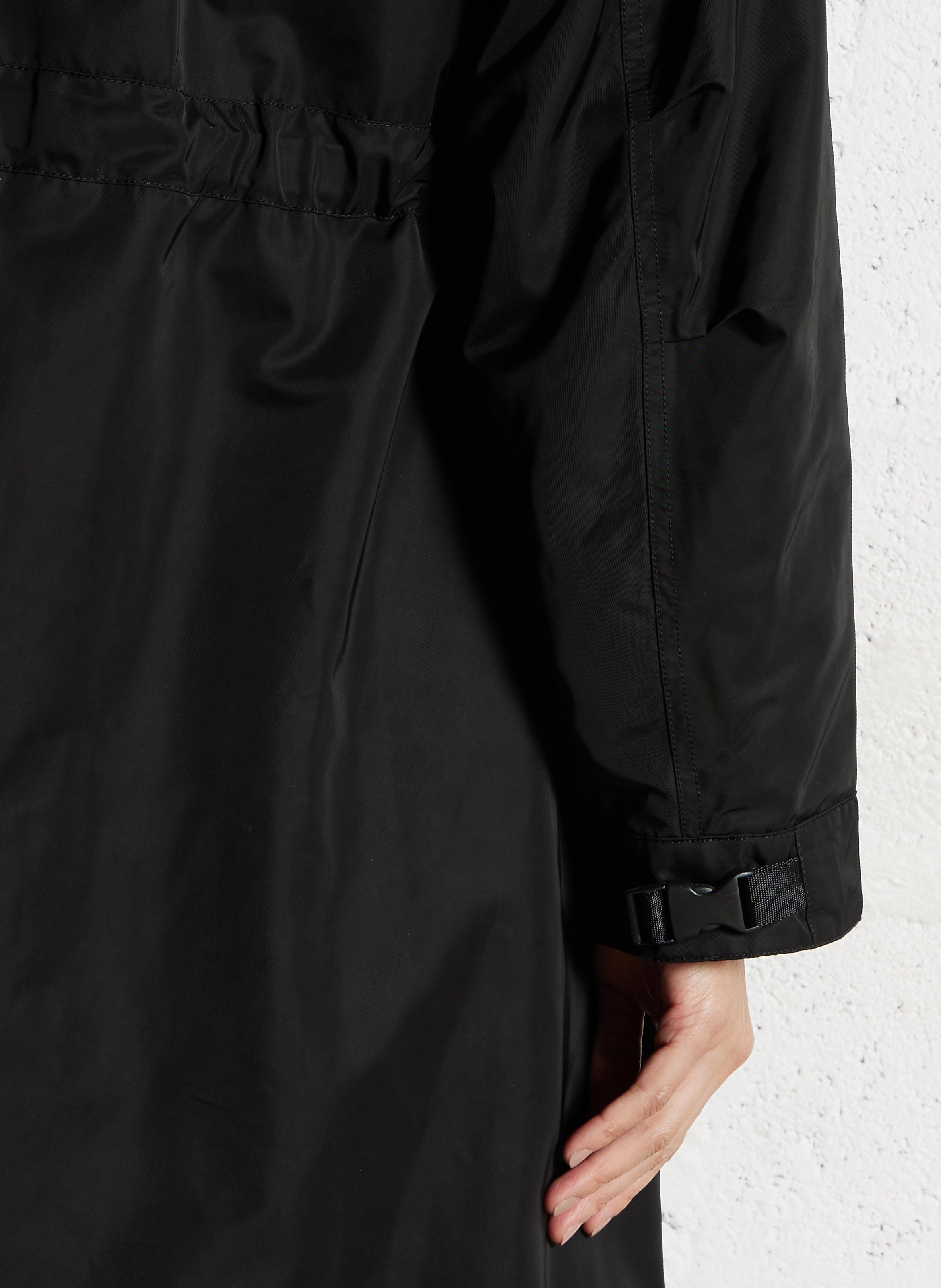 Parka met opstaande kraag BERENICE Zwart