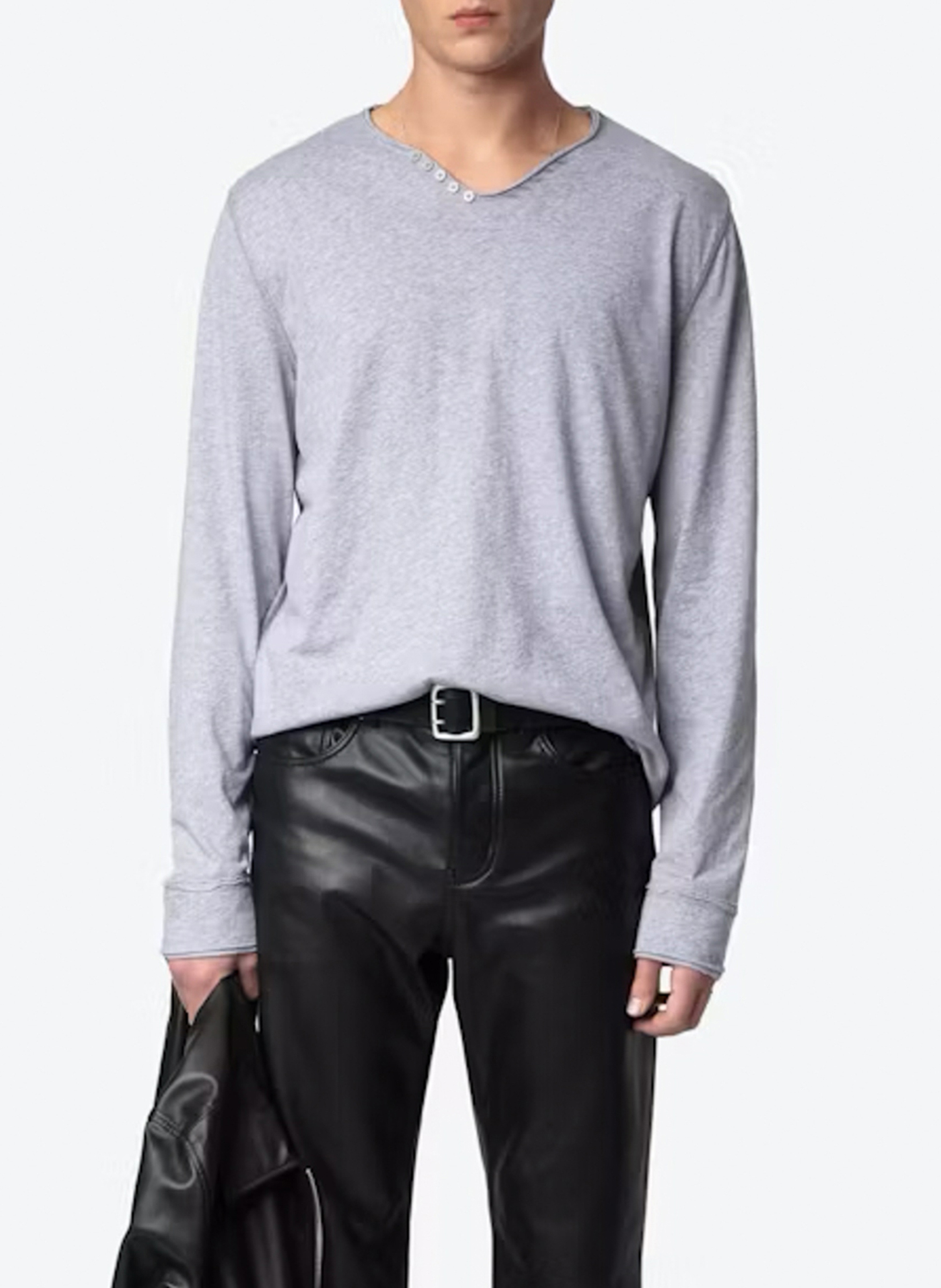 Gerade geschnittenes T-Shirt aus Bio-Baumwolle ZADIG&VOLTAIRE