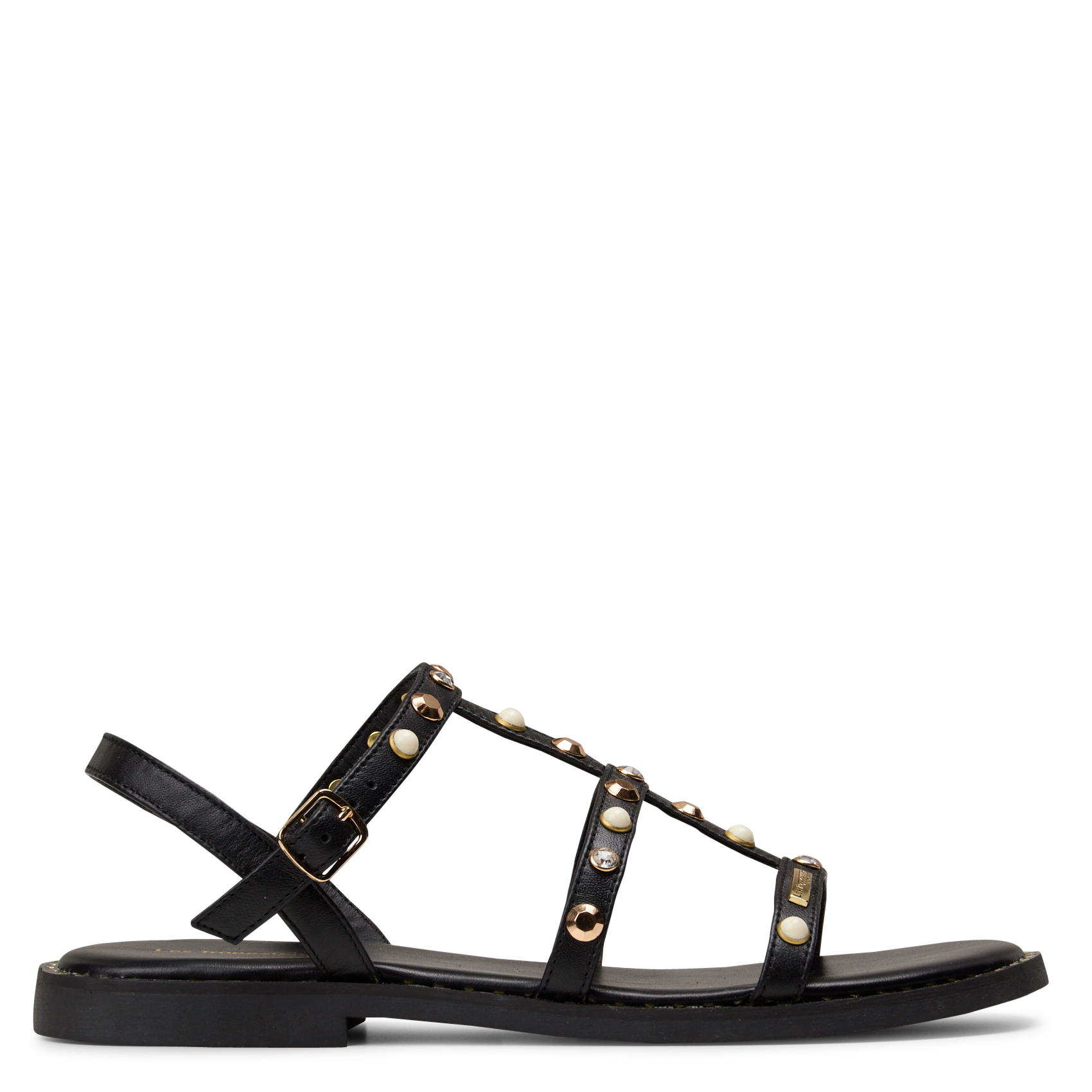 Leren sandalen LES TROPEZIENNES PAR M.BELARBI Zwart