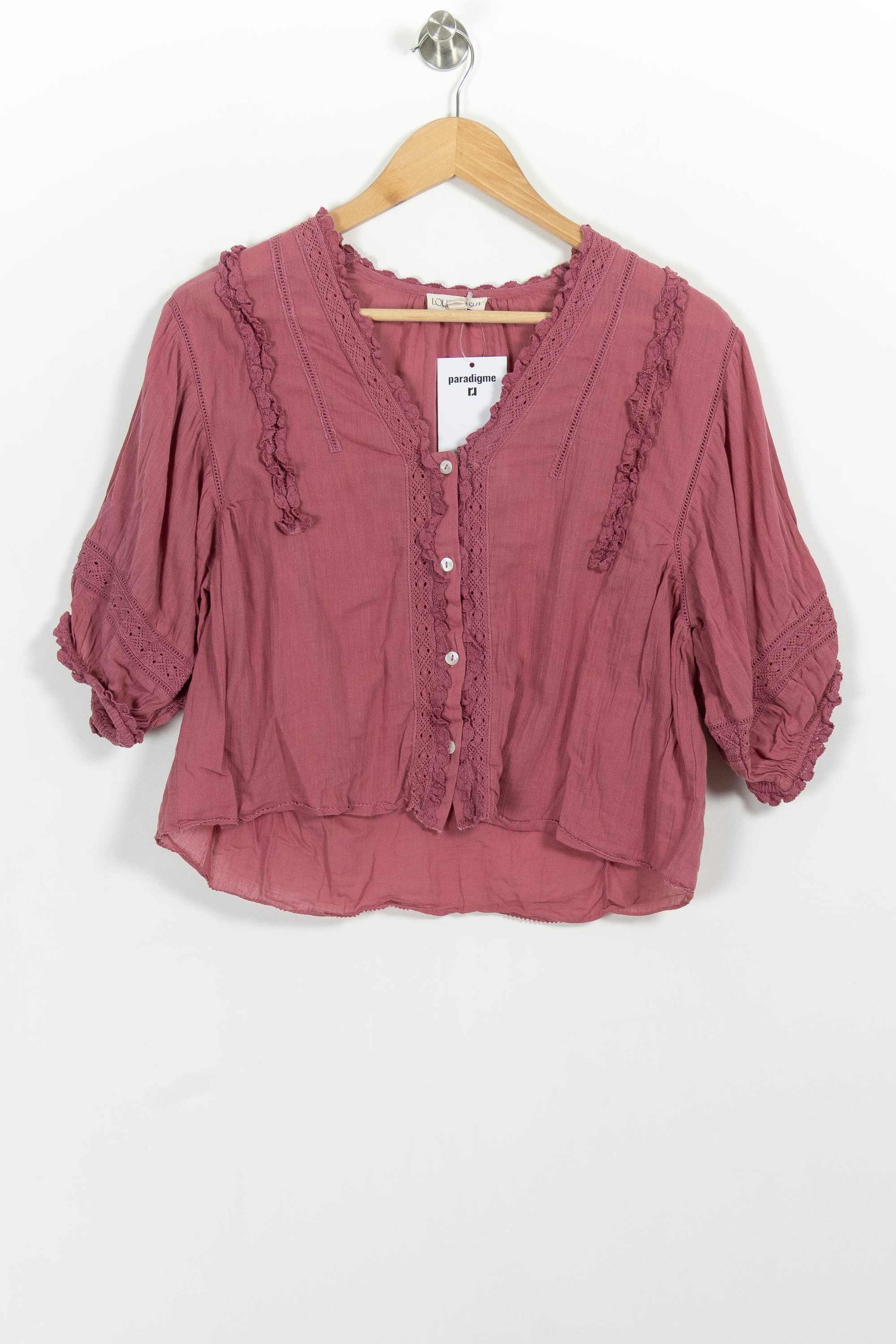Blouse LOUISE MISHA - Seconde Main Pink