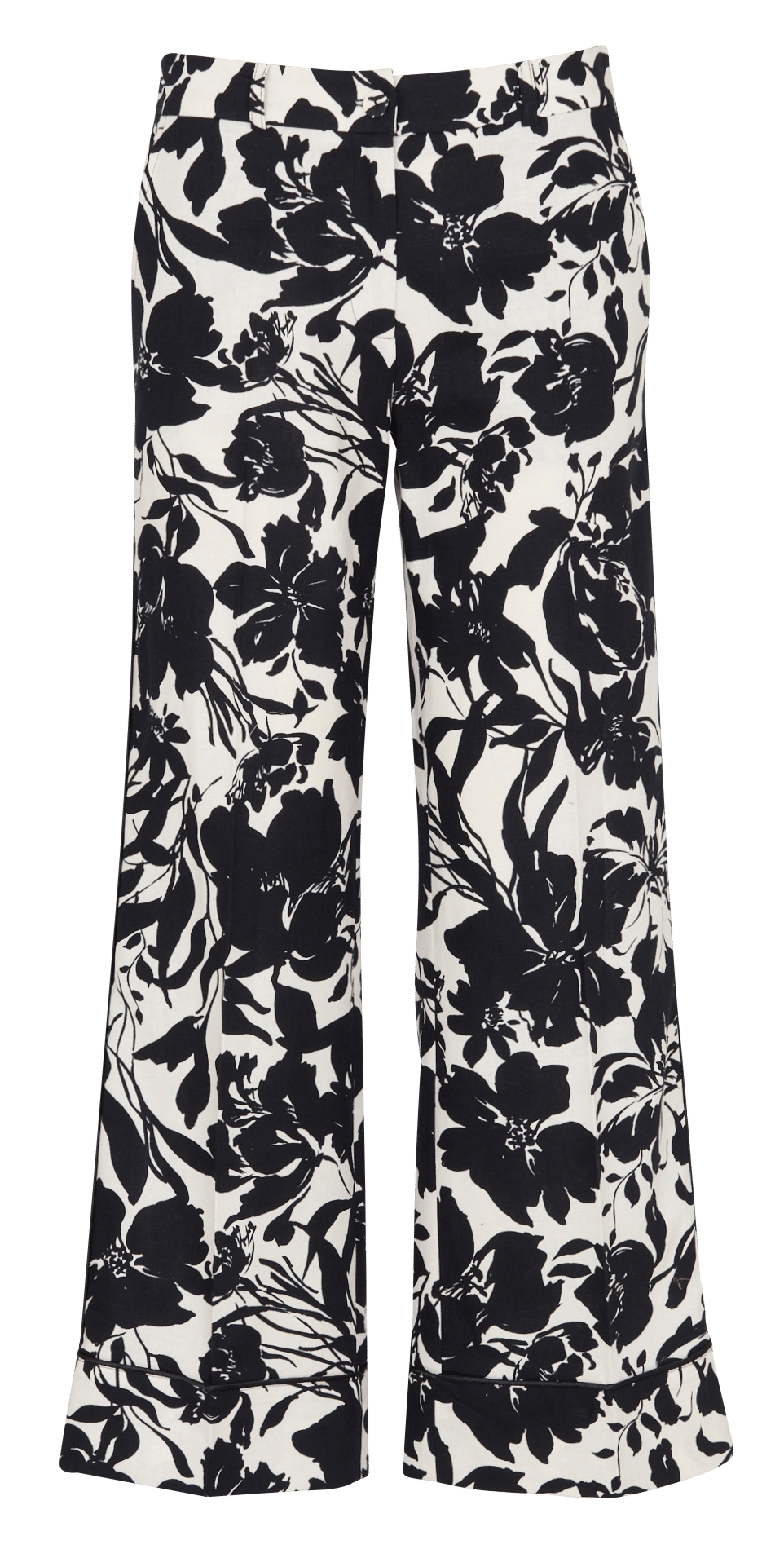 Pantalon large en lin mélangé ZAPA Blanc