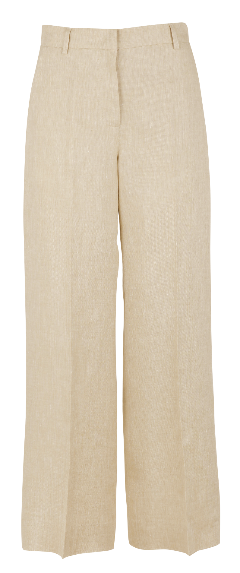 Straight linen pants MAX MARA WEEK END Beige