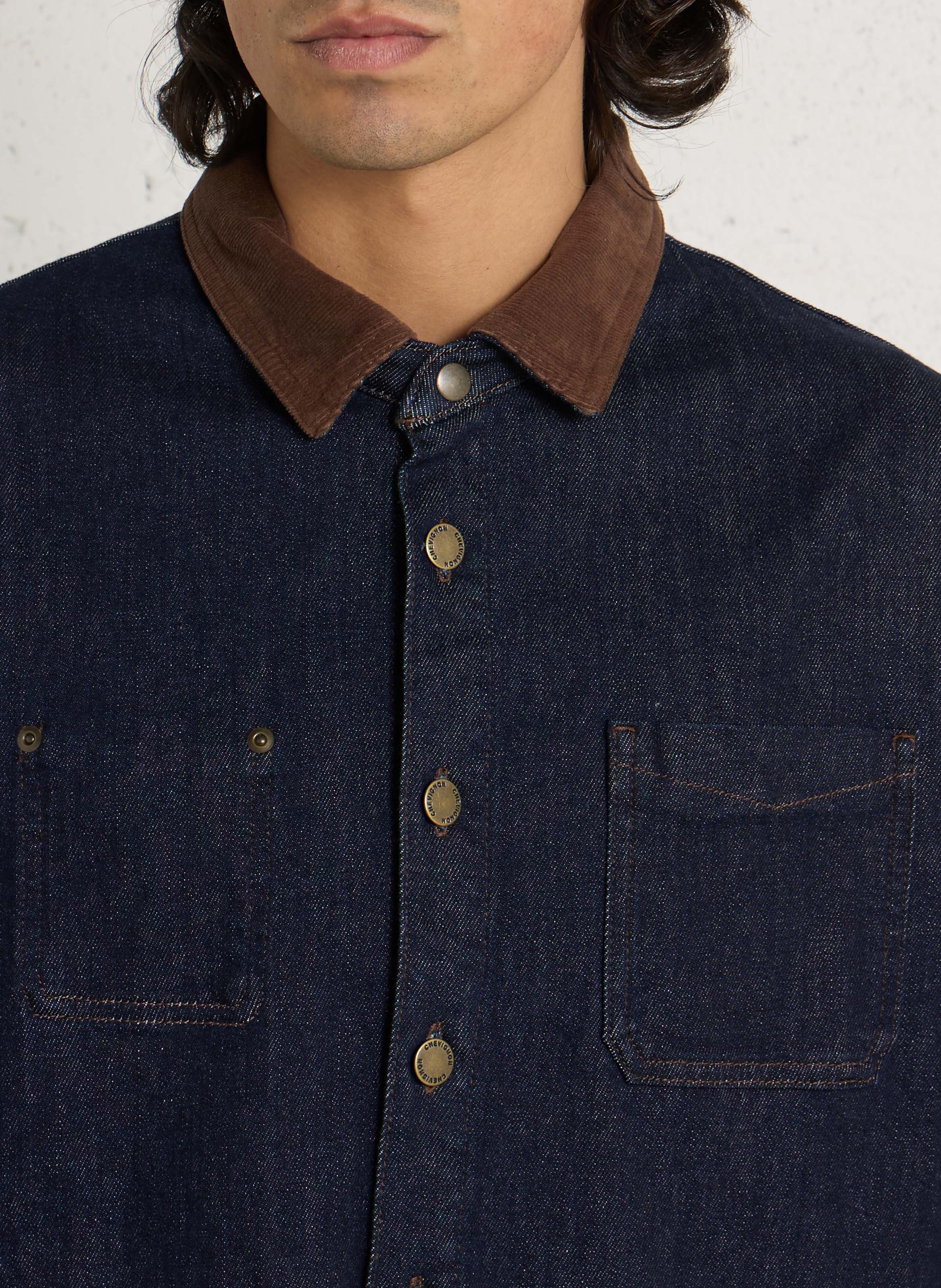 Jack van stretchkatoen CHEVIGNON Blauw
