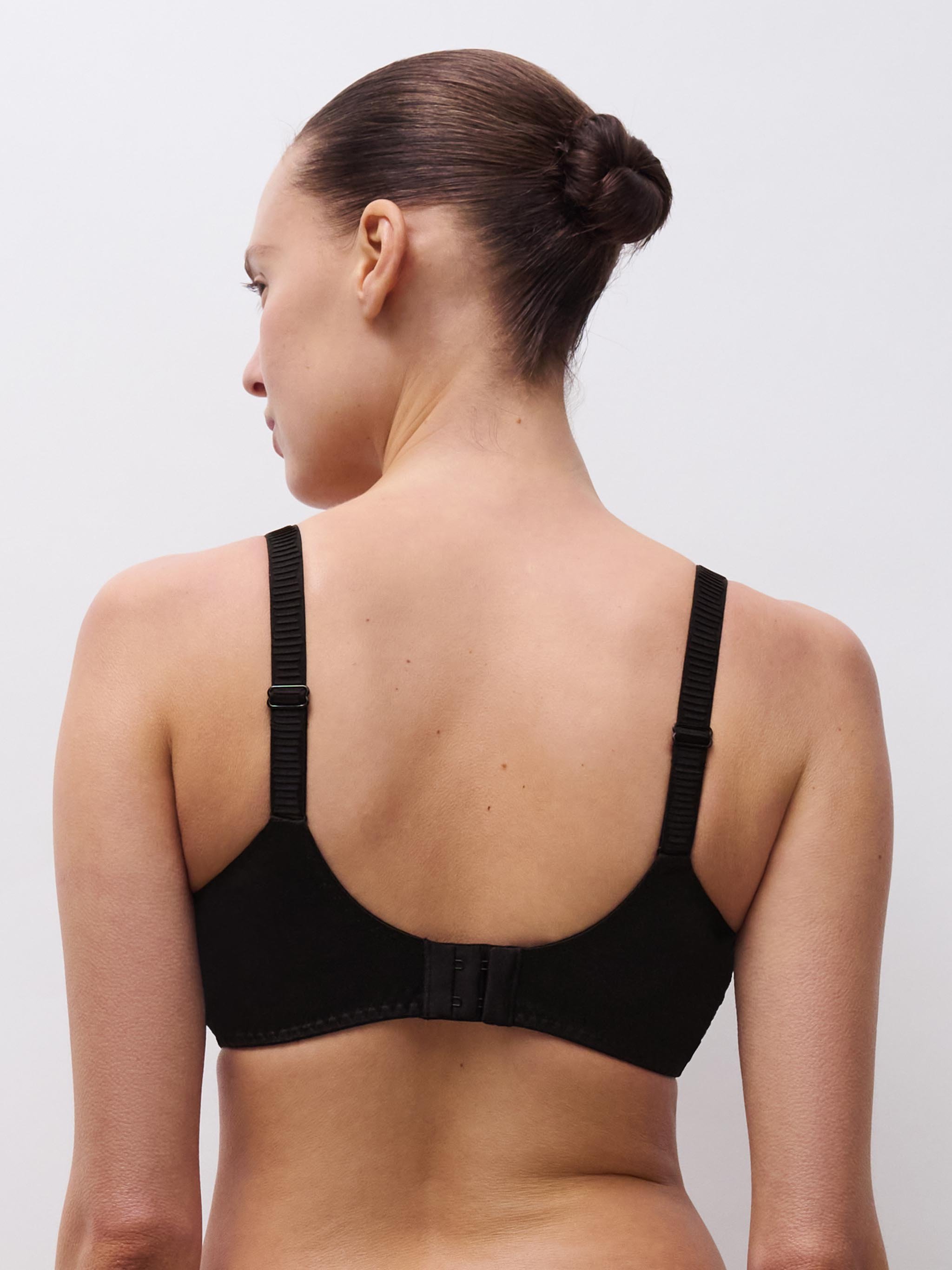 Non-wired support bra with cups CHANTELLE Black