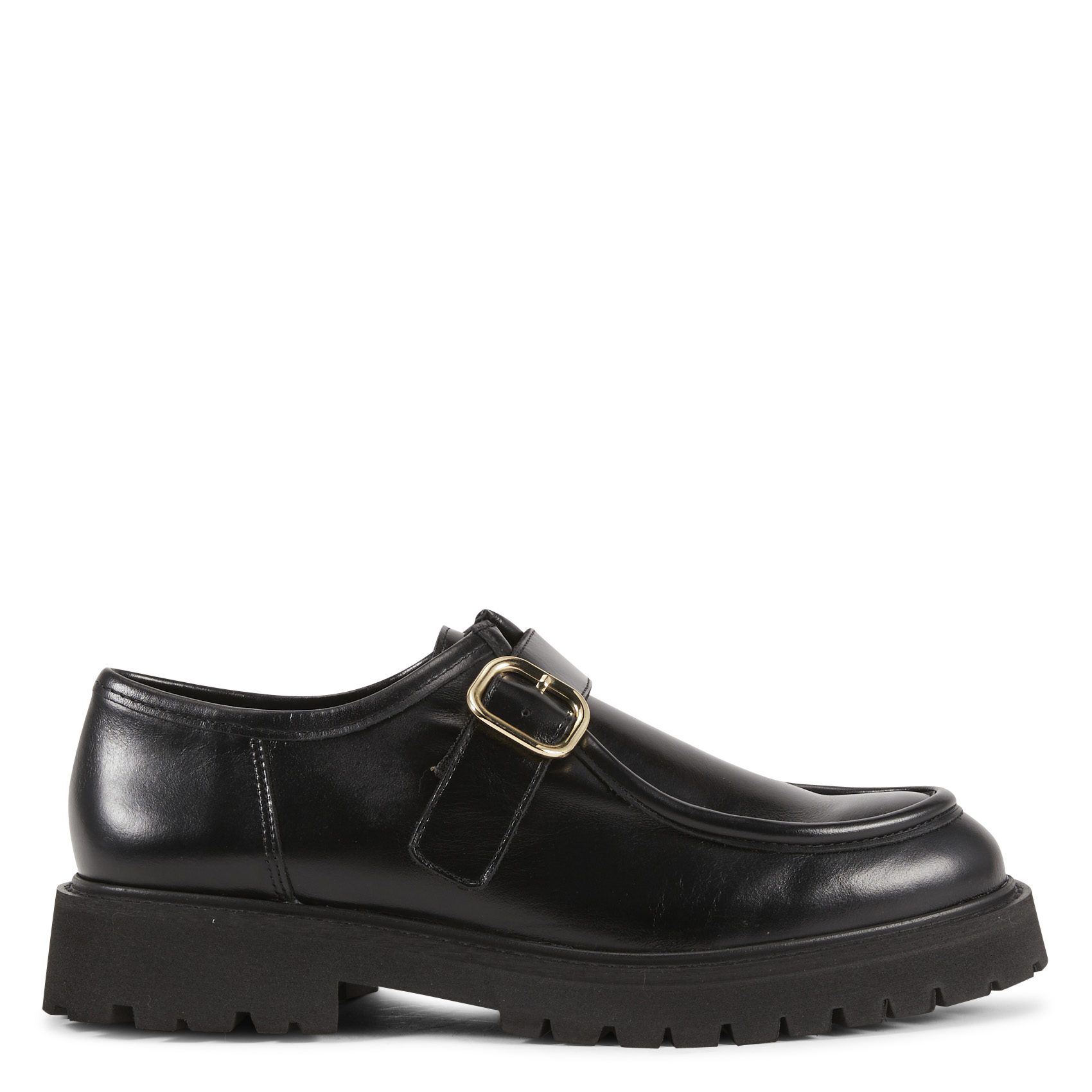 Leren mocassins MAISON TOUFET Zwart
