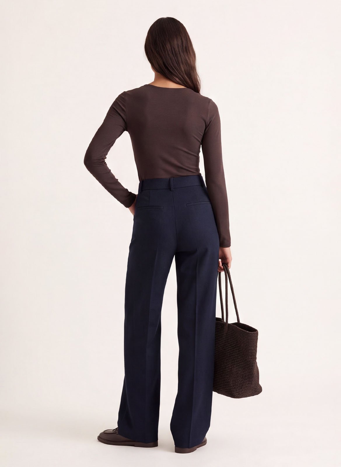 Weit geschnittene Hose | Blau KOOKAI Damen