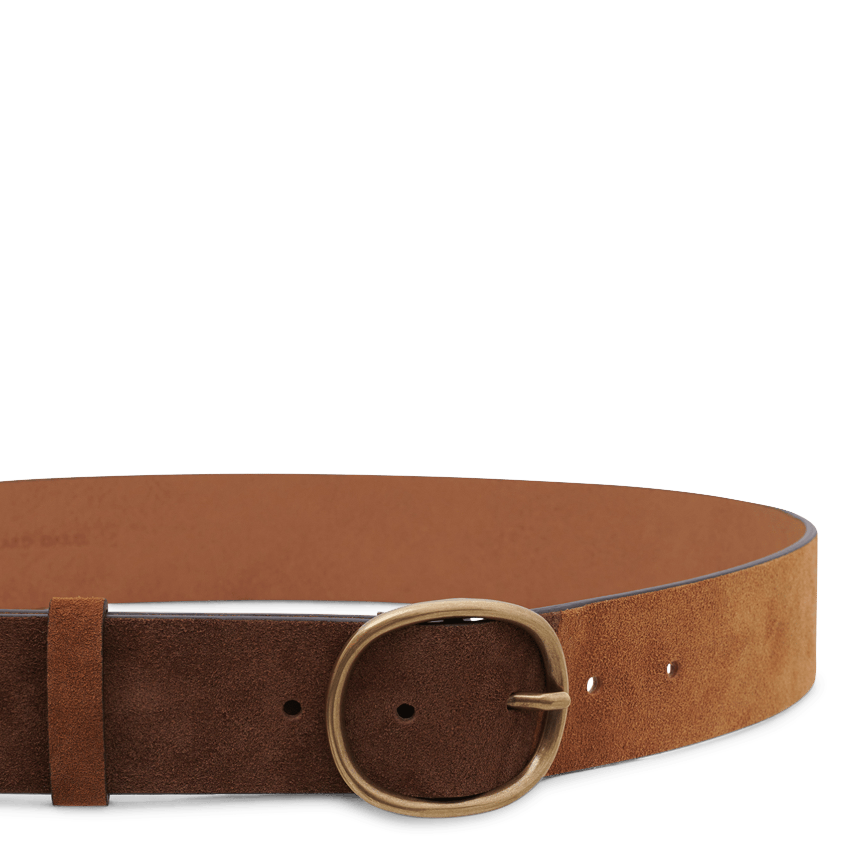Leather belt with buckle GERARD DAREL Brown