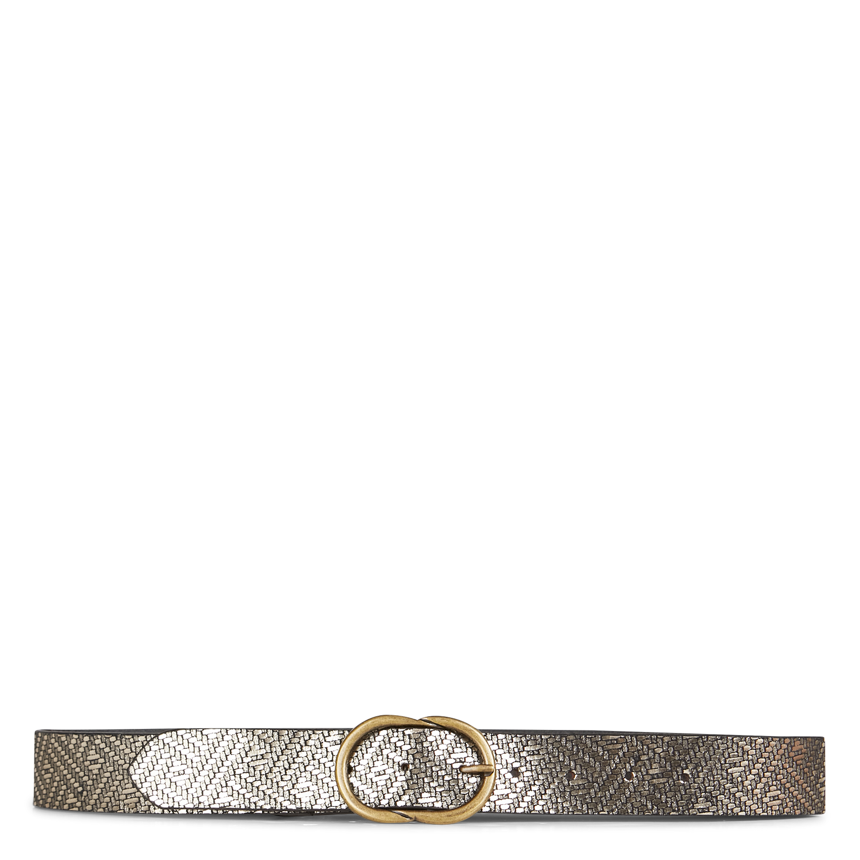 Ledergürtel mit Schnalle PIECES Golden