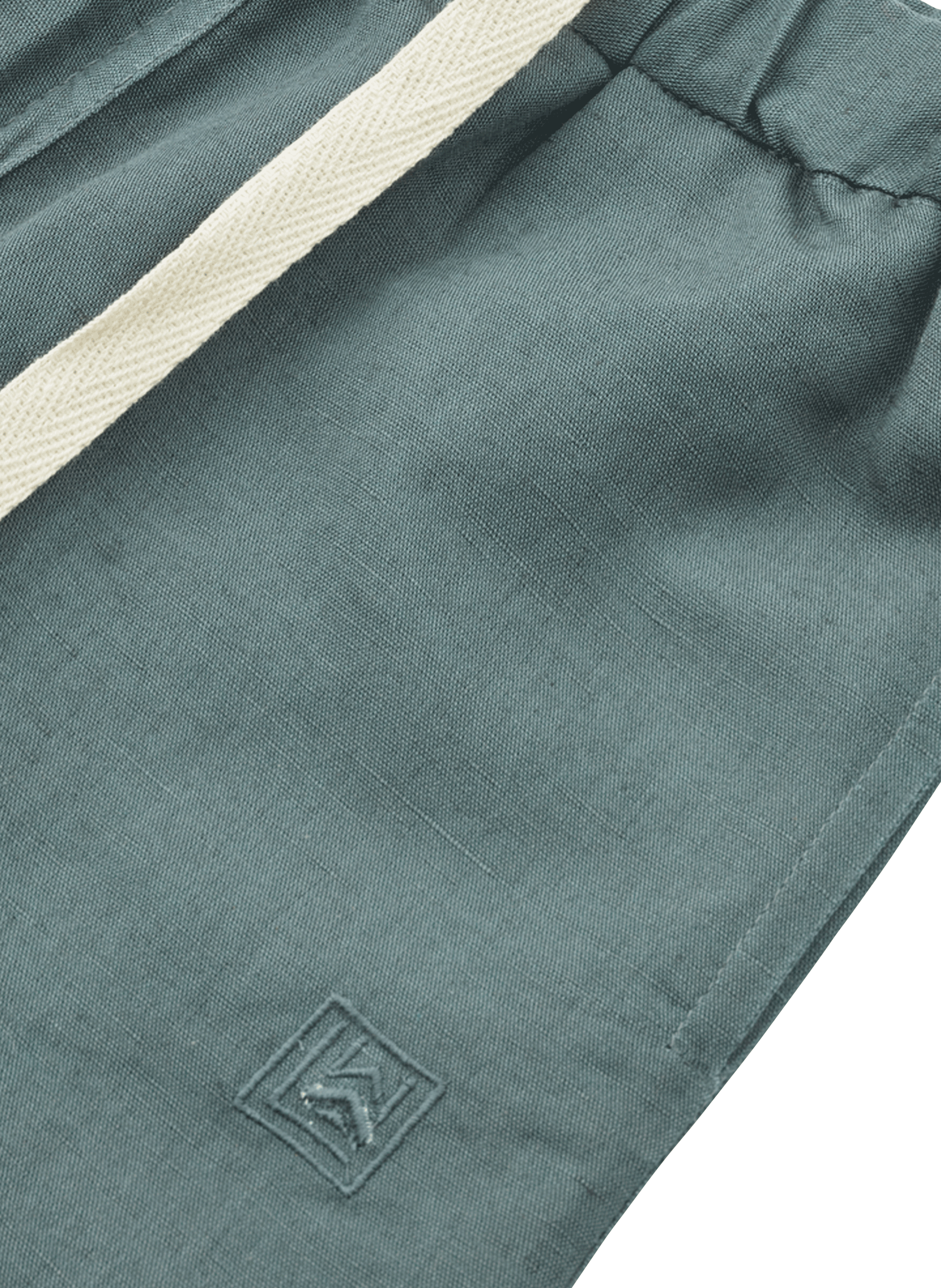 Cotton- and linen-blend shorts LIEWOOD Blue