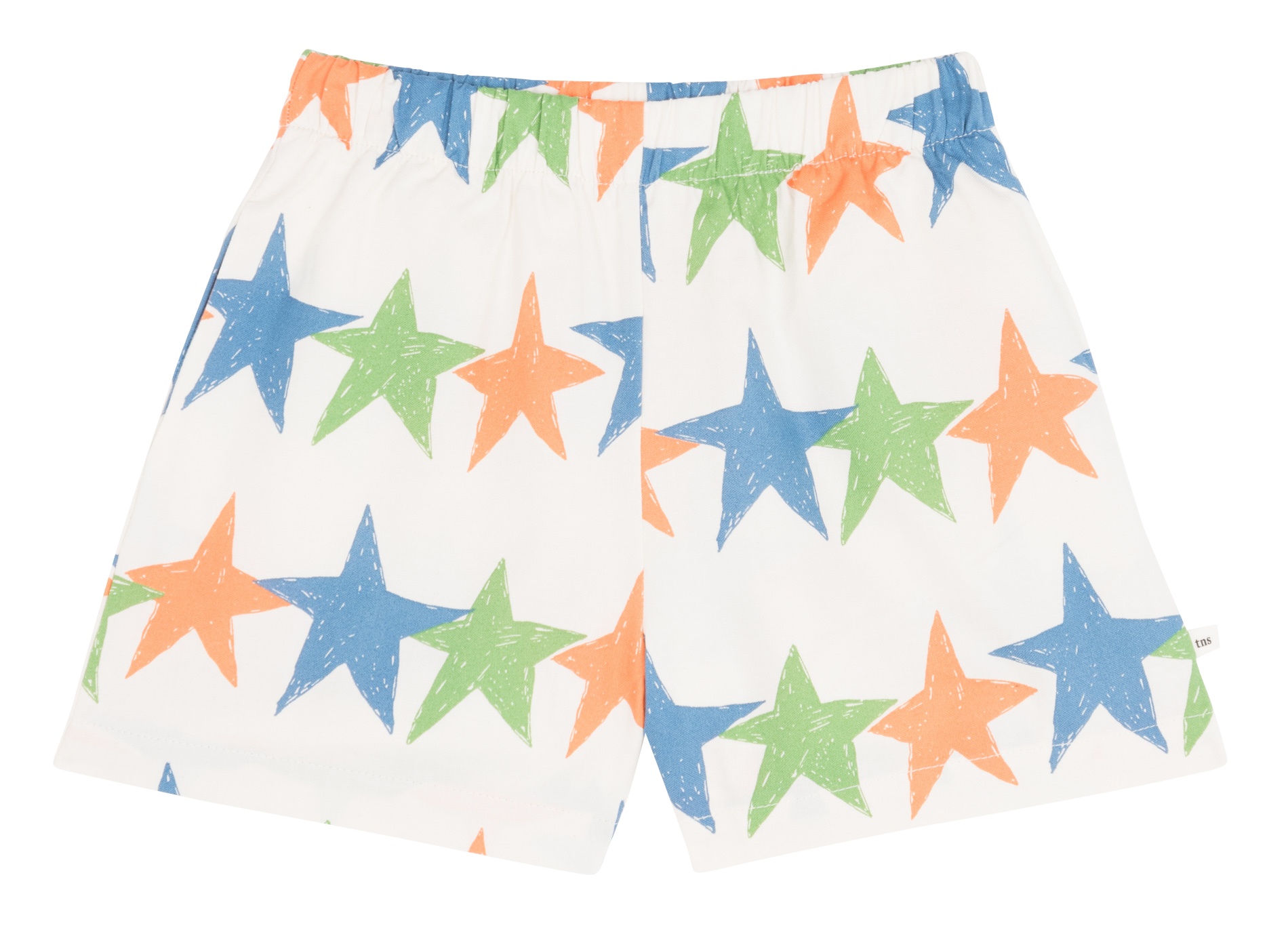 Bedruckte Baumwollshorts THE NEW SOCIETY Mehrfarbig