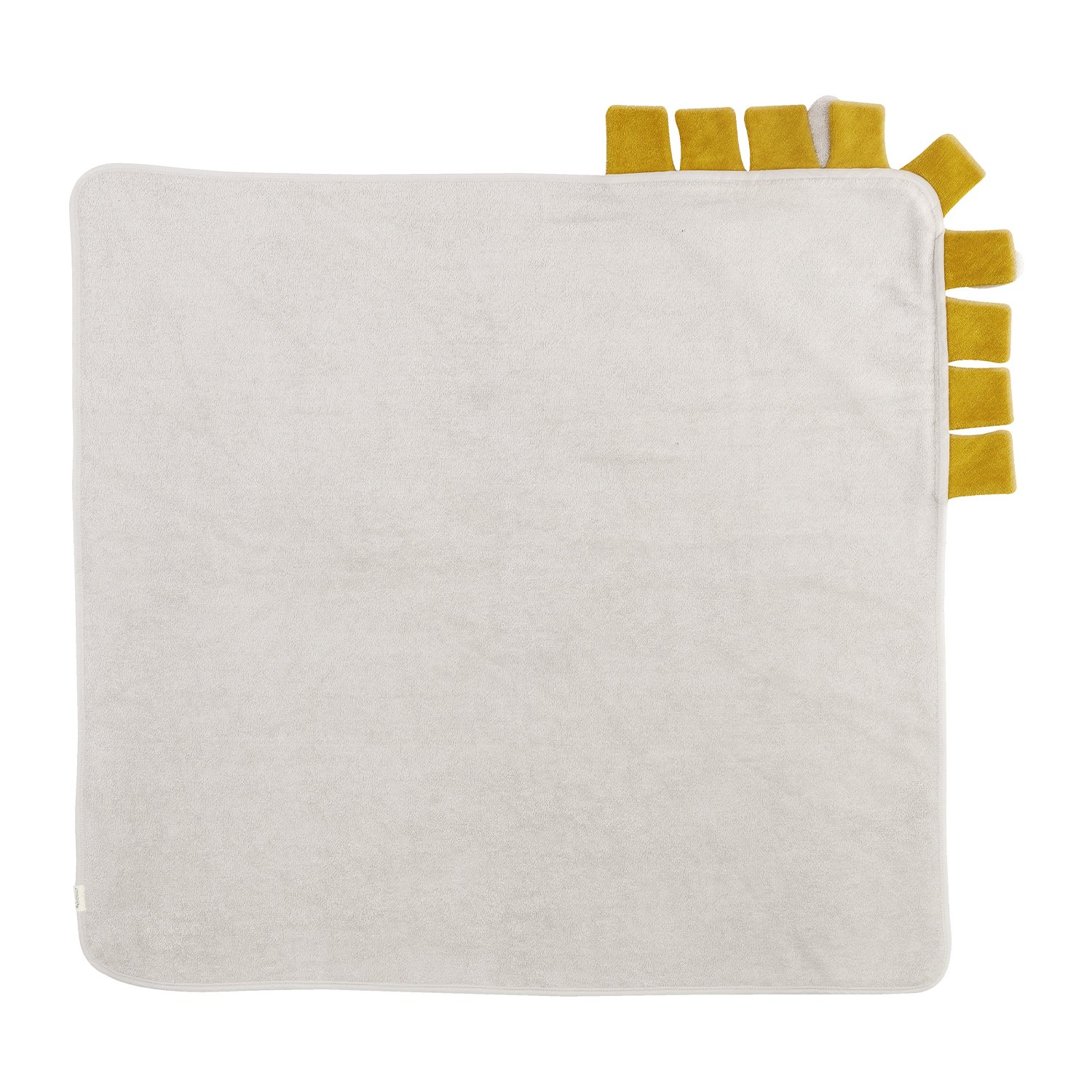 Lion hooded towel KINDSGUT White
