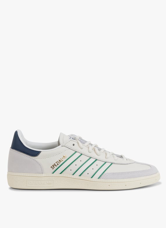 Adidas Handball Spezial Corewhite green nindig Adidas Dames IF1959 COREWHITE GREEN NINDIG COREWHITE GREEN NINDIG Place des Tendances Belgie