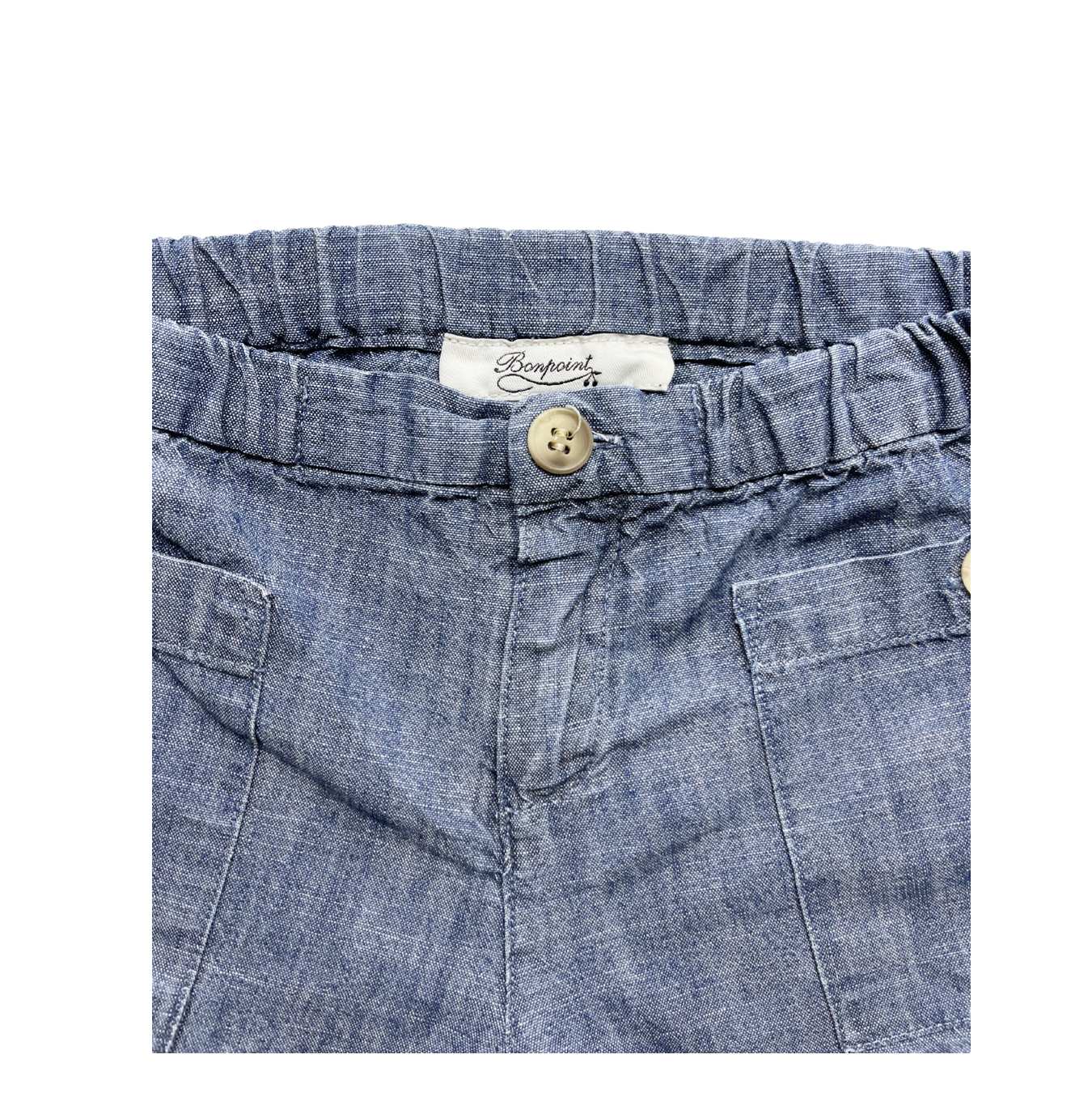 Blue baby shorts - 24 months BONPOINT - Seconde Main Blue