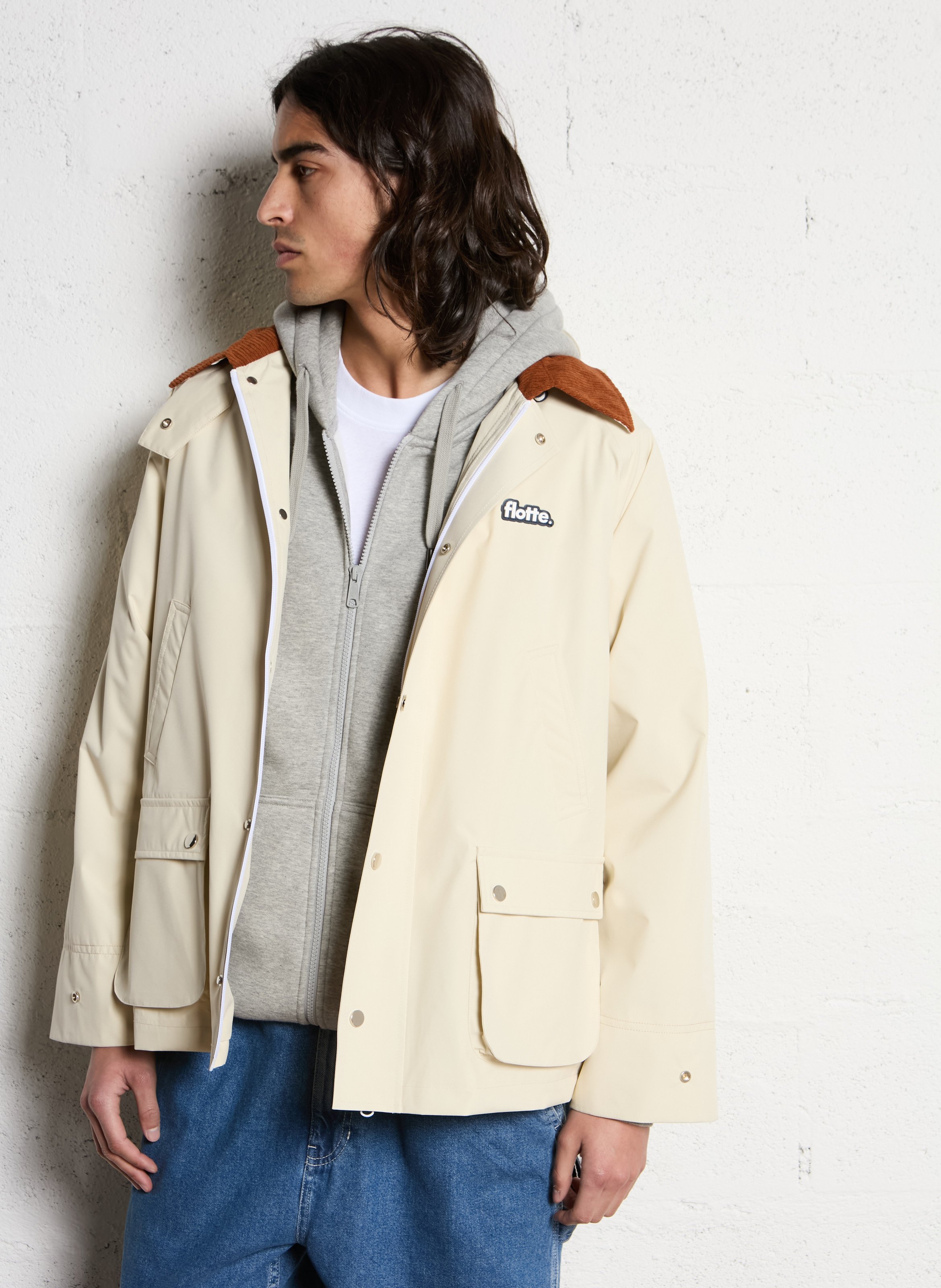 Veste col classique FLOTTE Blanc