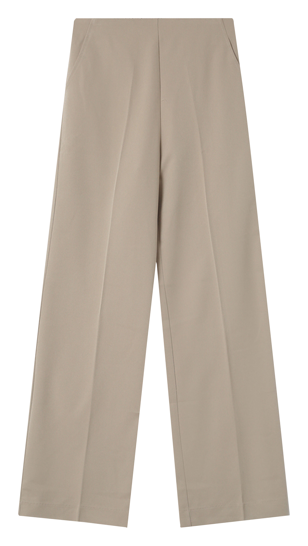 Rechte, geklede broek GRACE ET MILA Beige