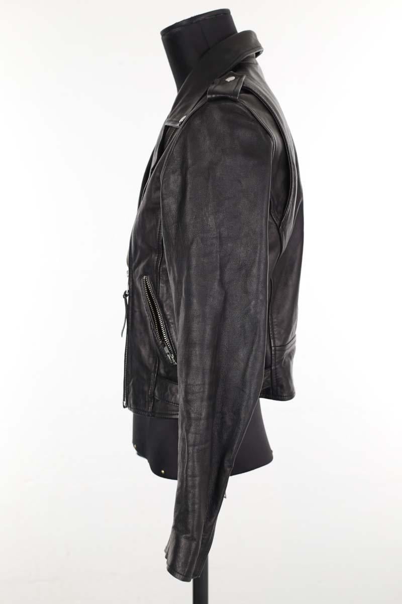 Leather jacket SEZANE - Seconde main Black