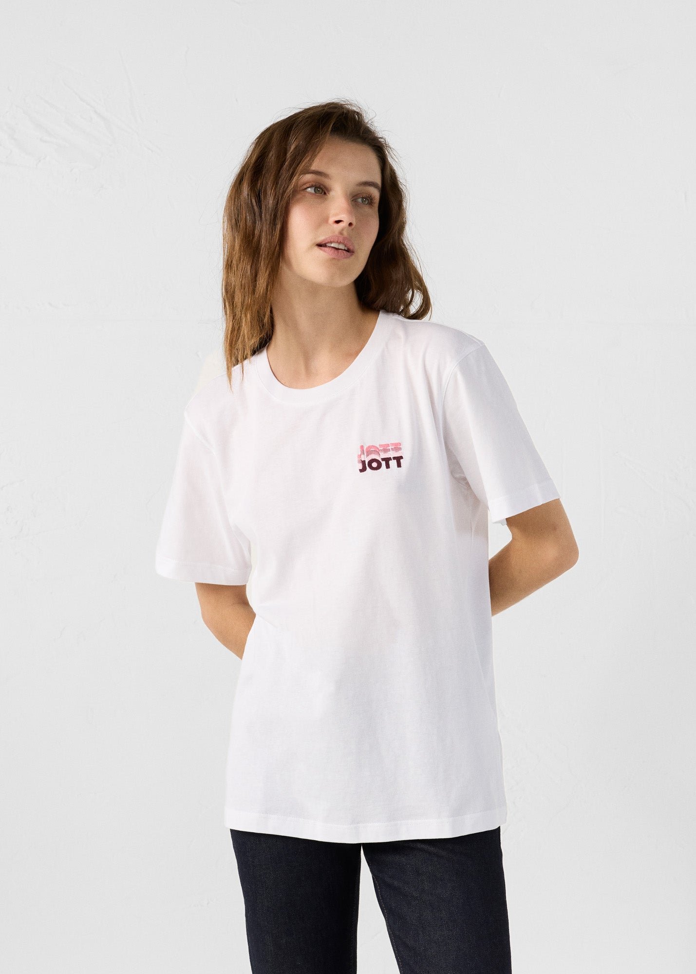 Graphic short sleeve T-shirt JOTT White