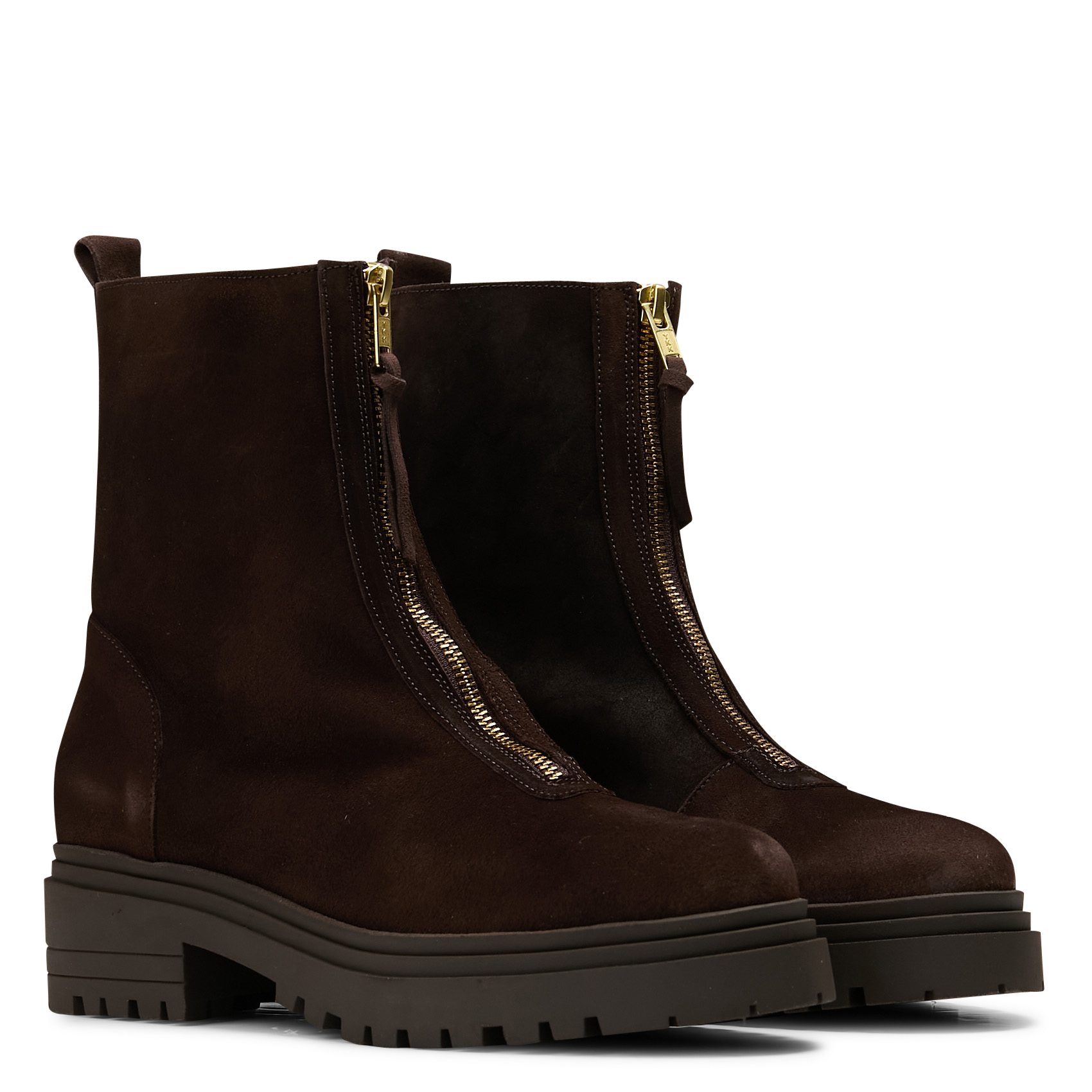 Bottines en cuir BENSIMON Marron