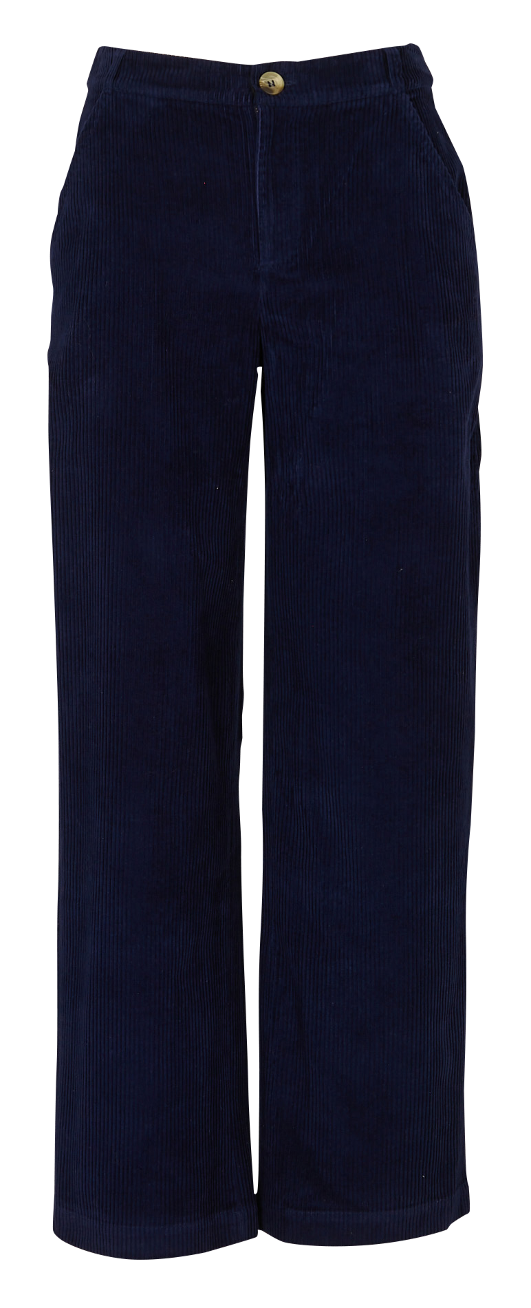 Pantalon large en velours côtelé LEON & HARPER Bleu