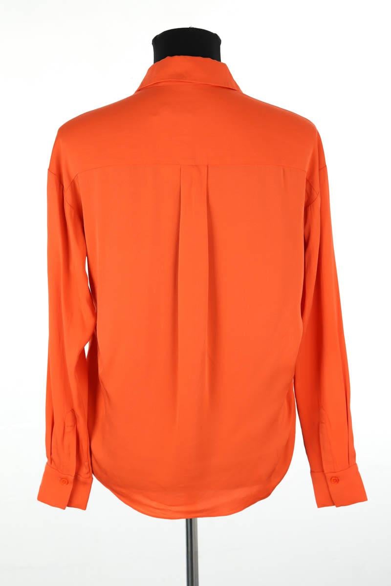 Silk blouse DIANE VON FURSTENBERG - Seconde Main Orange