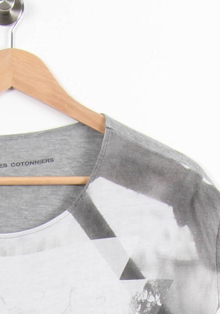 Tommy Badge T-shirt COMPTOIR DES COTONNIERS - Seconde main Grey