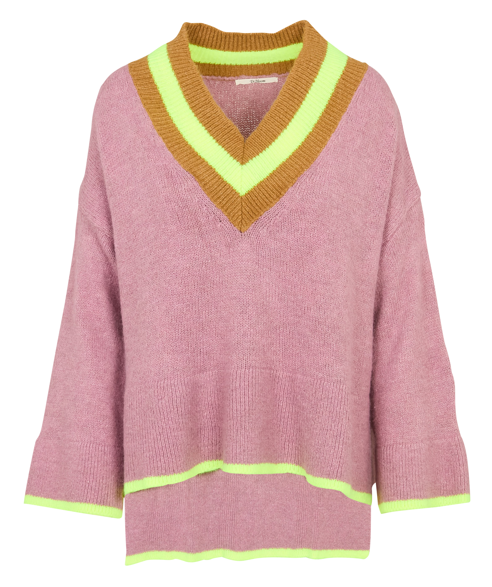 Pull oversize col V DR BLOOM Rose