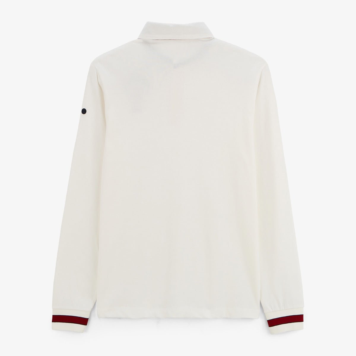 Long-sleeved rugby polo SERGE BLANCO White