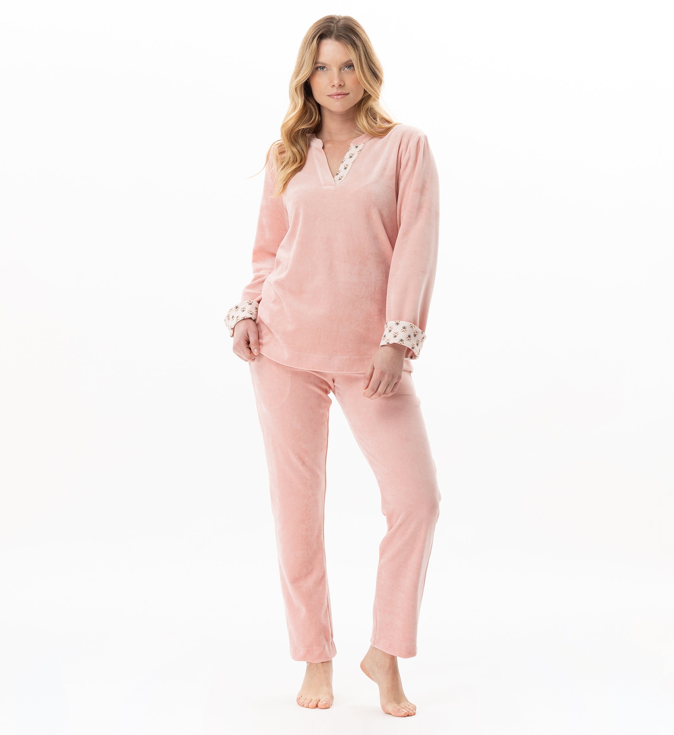 Velour pajamas LE CHAT Pink