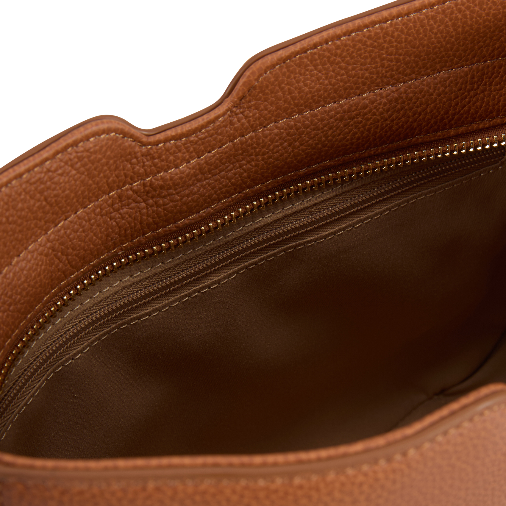 Sac porté épaule en cuir LANCASTER PARIS Marron