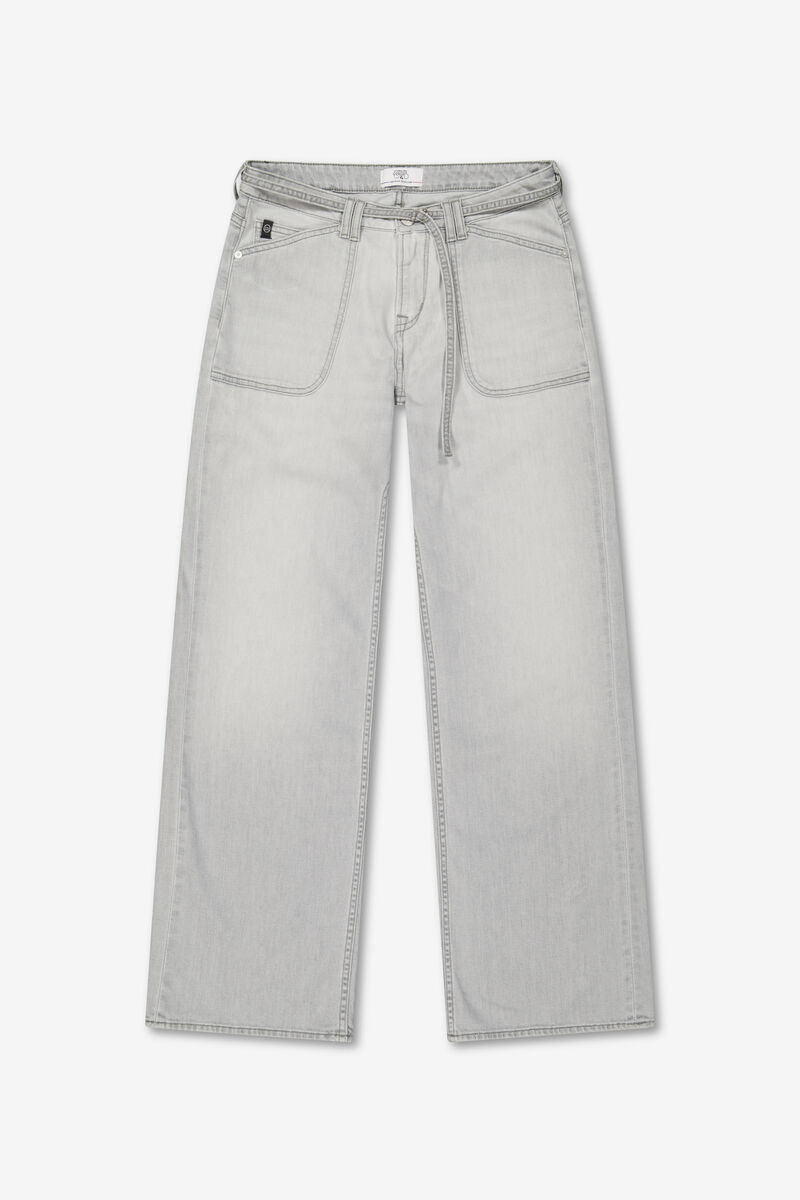 <p>Loose jeans, wide leg, length 34</p> LE TEMPS DES CERISES Grey