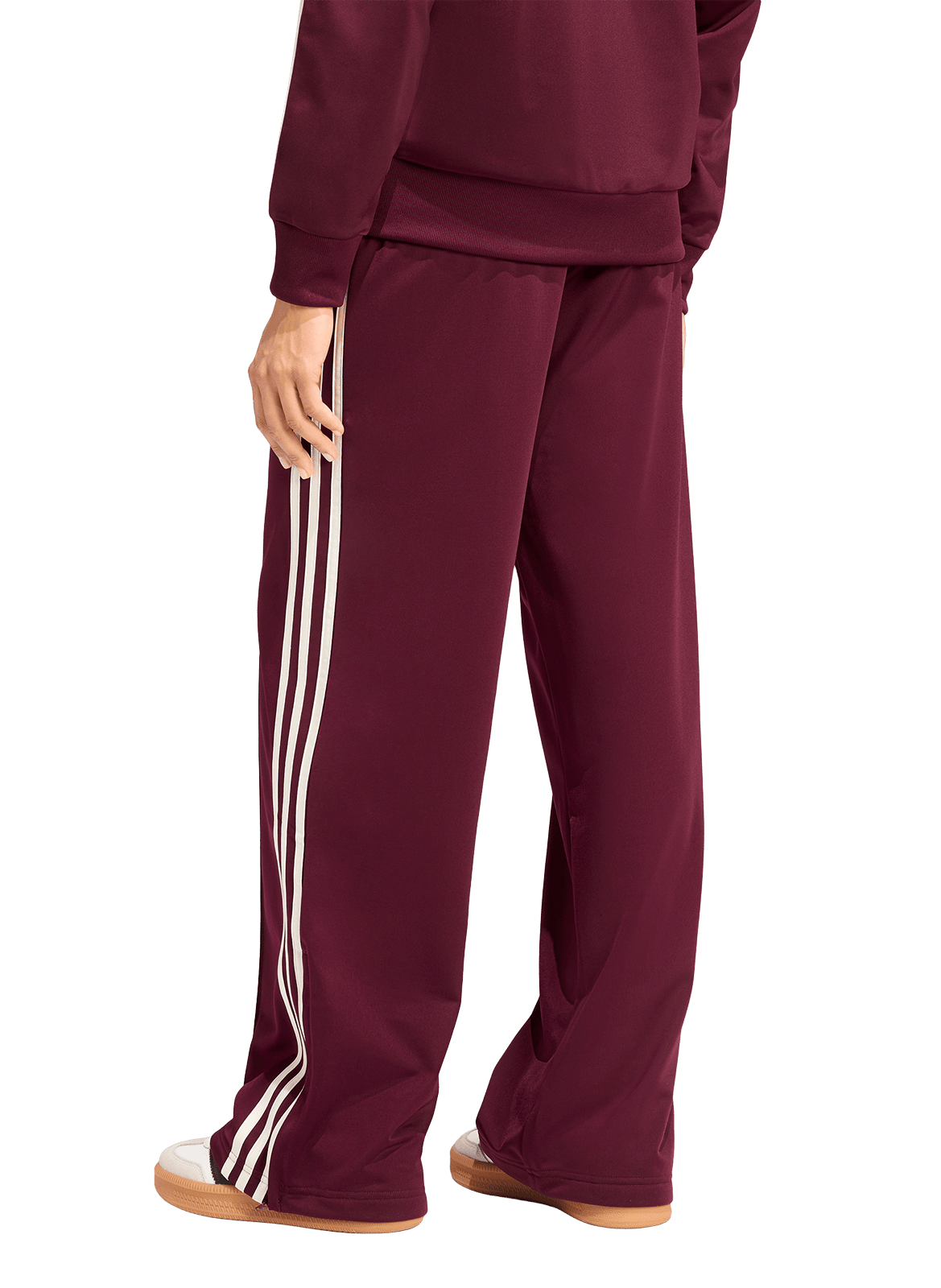 Bandplooibroek ADIDAS Rood