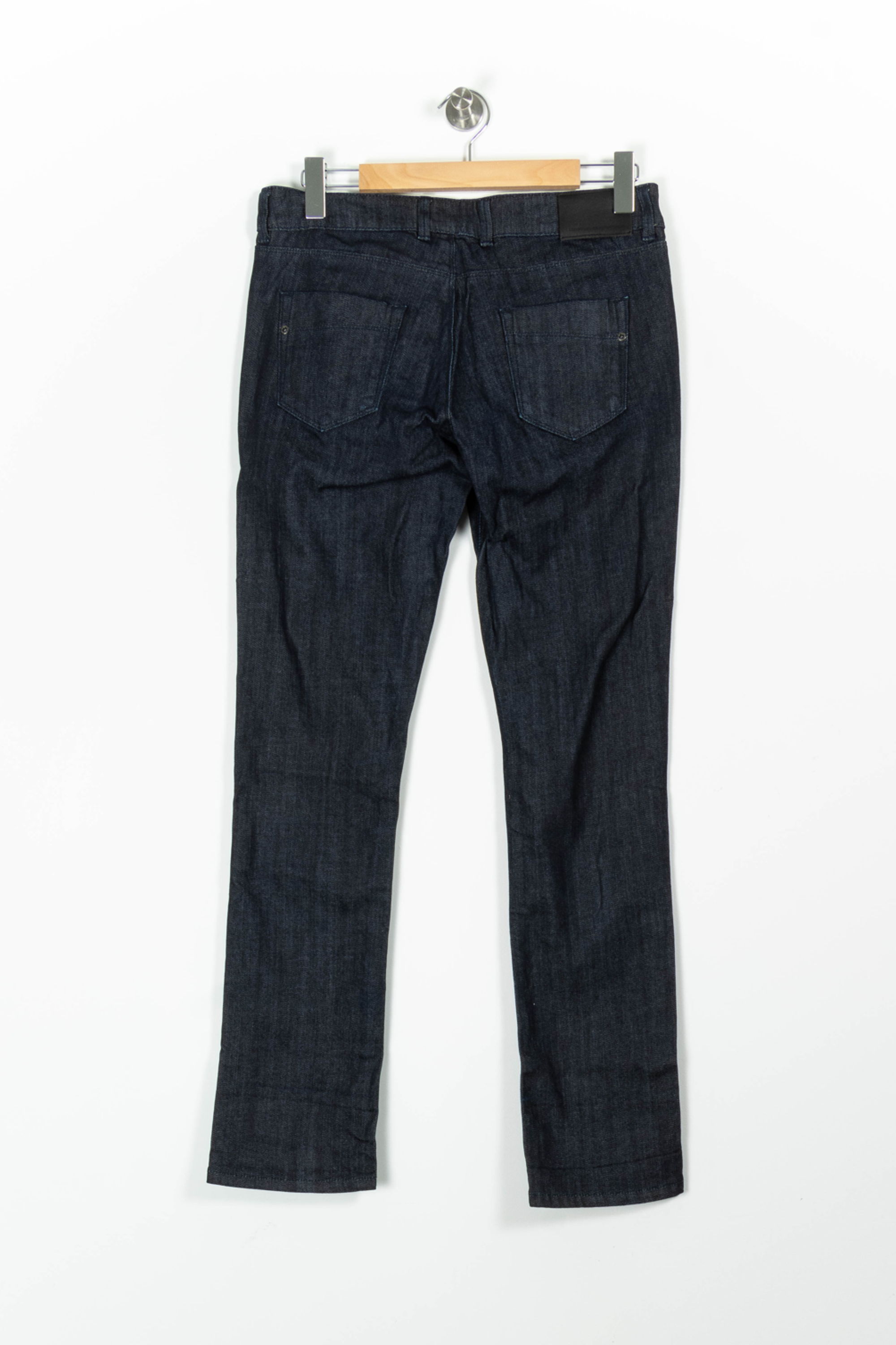 Cropped slim jeans with studs COMPTOIR DES COTONNIERS - Seconde main Blue