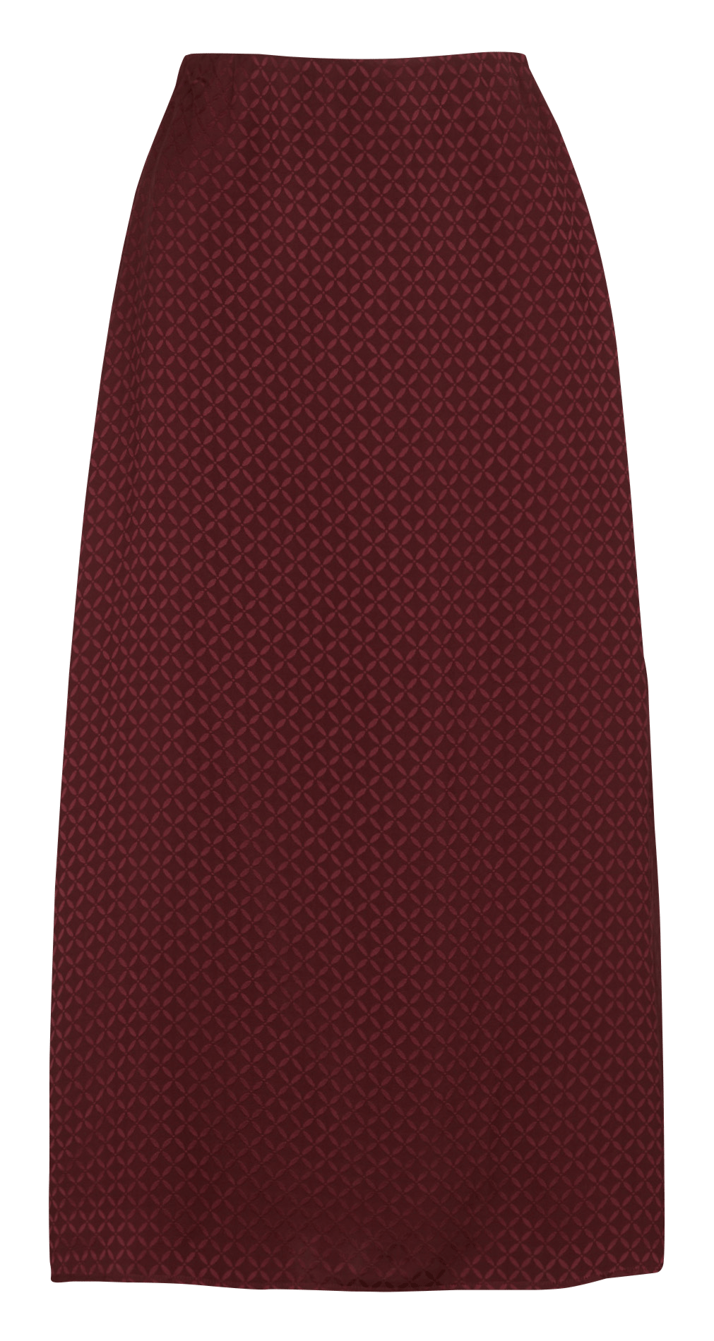 Flowing flared midi skirt SUNCOO Plums