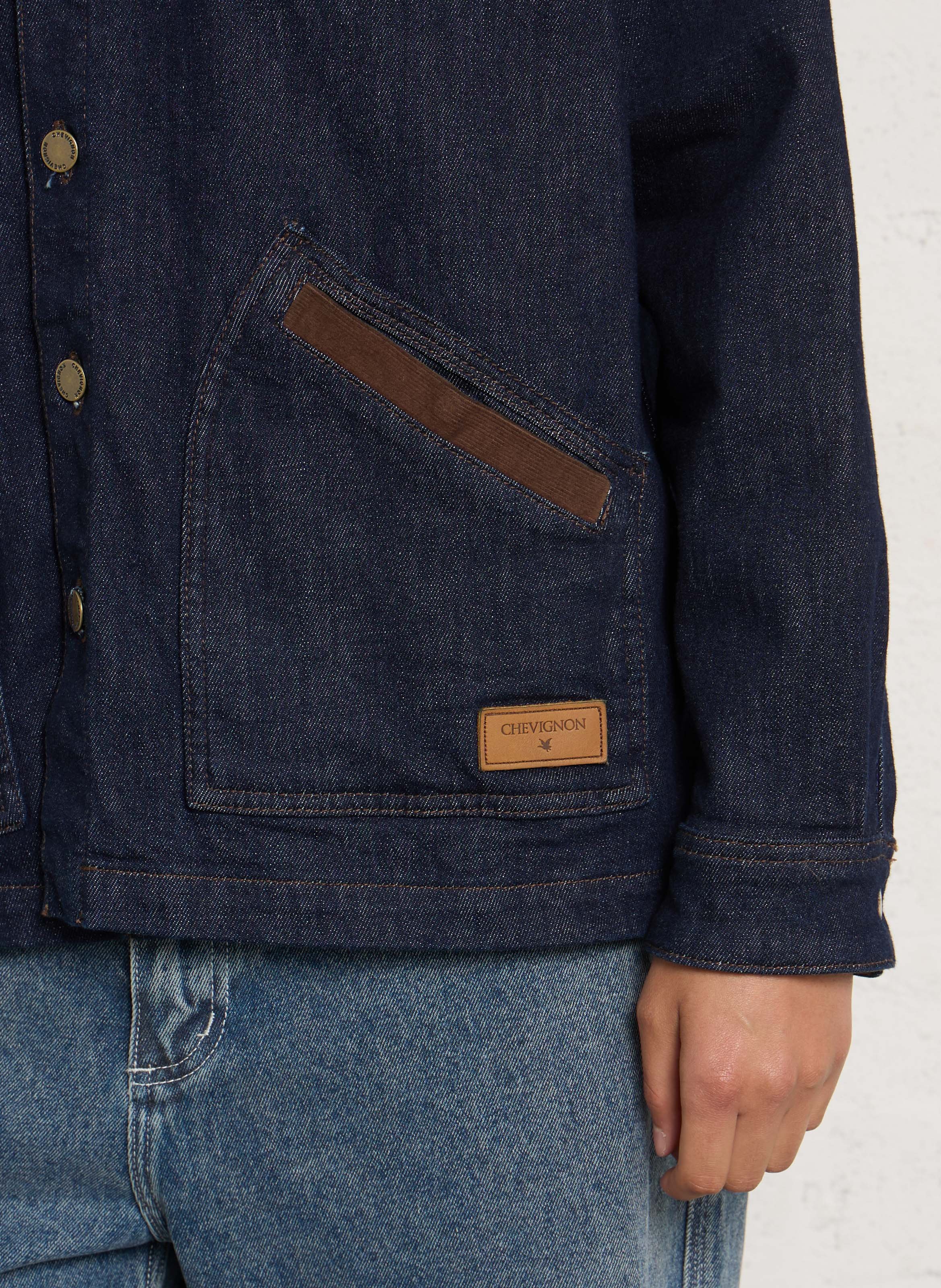 Jack van stretchkatoen CHEVIGNON Blauw