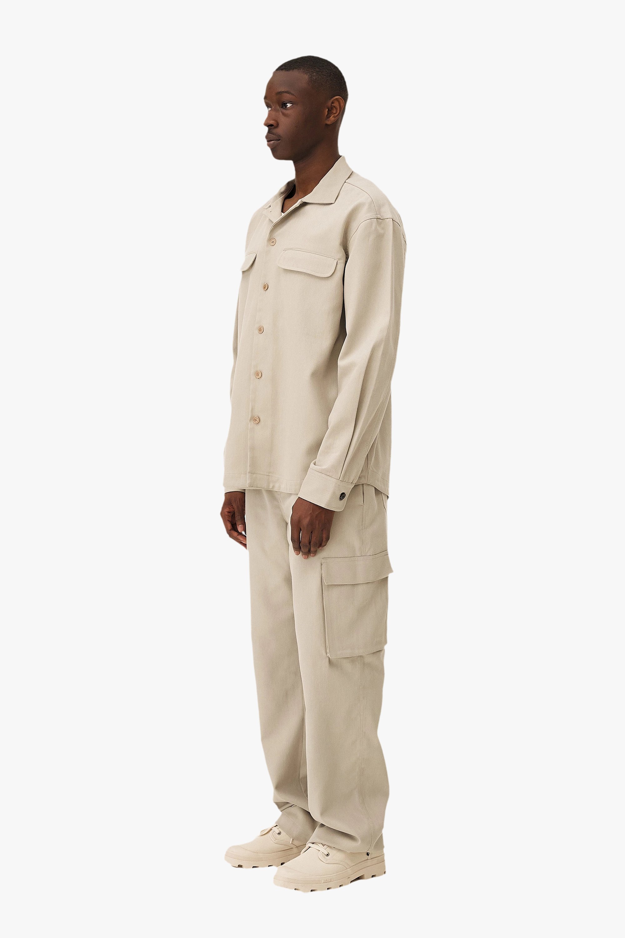 Cargo wide-leg pants Noyoco Beige