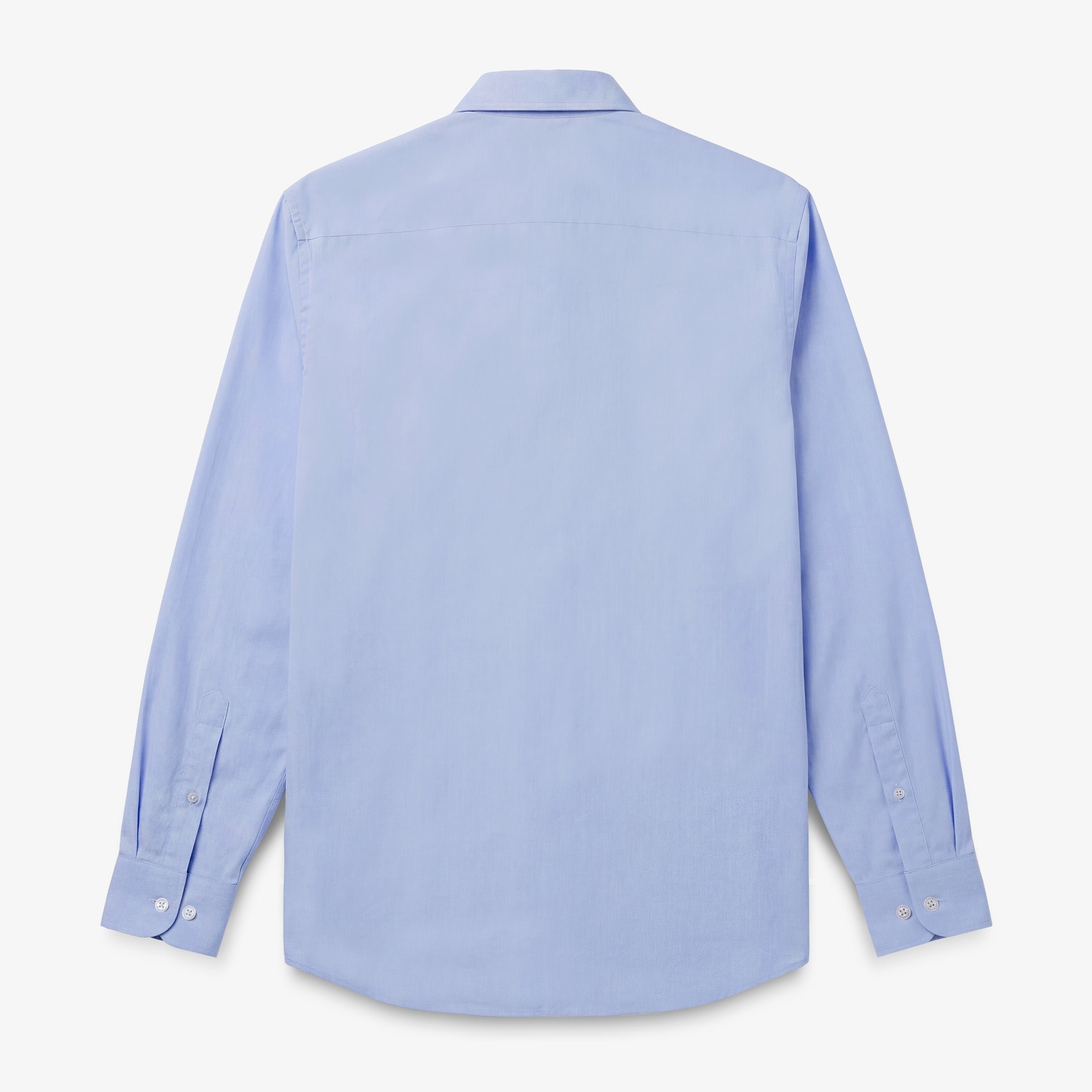 Long-sleeved cotton shirt SERGE BLANCO Blue