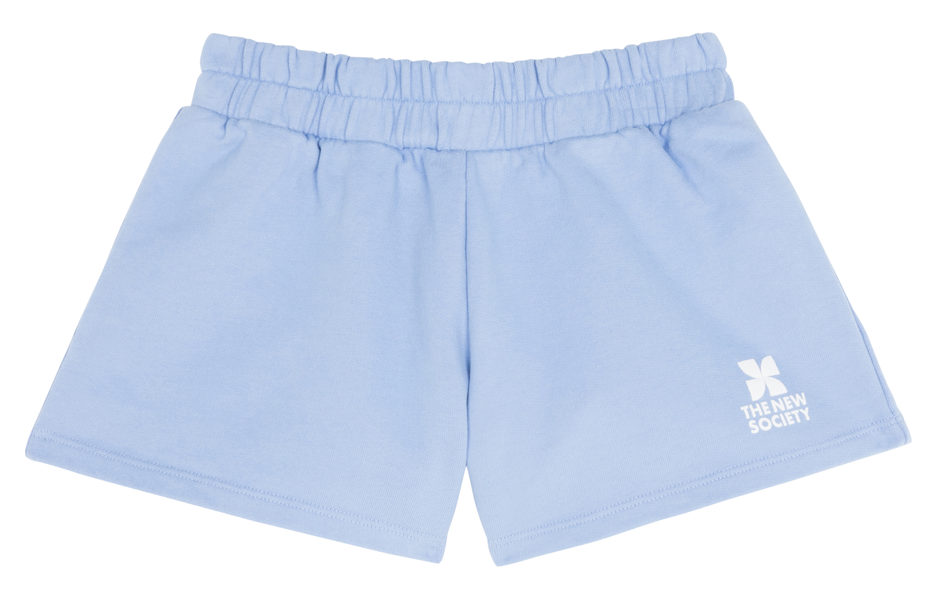 Baumwollshorts THE NEW SOCIETY Blau