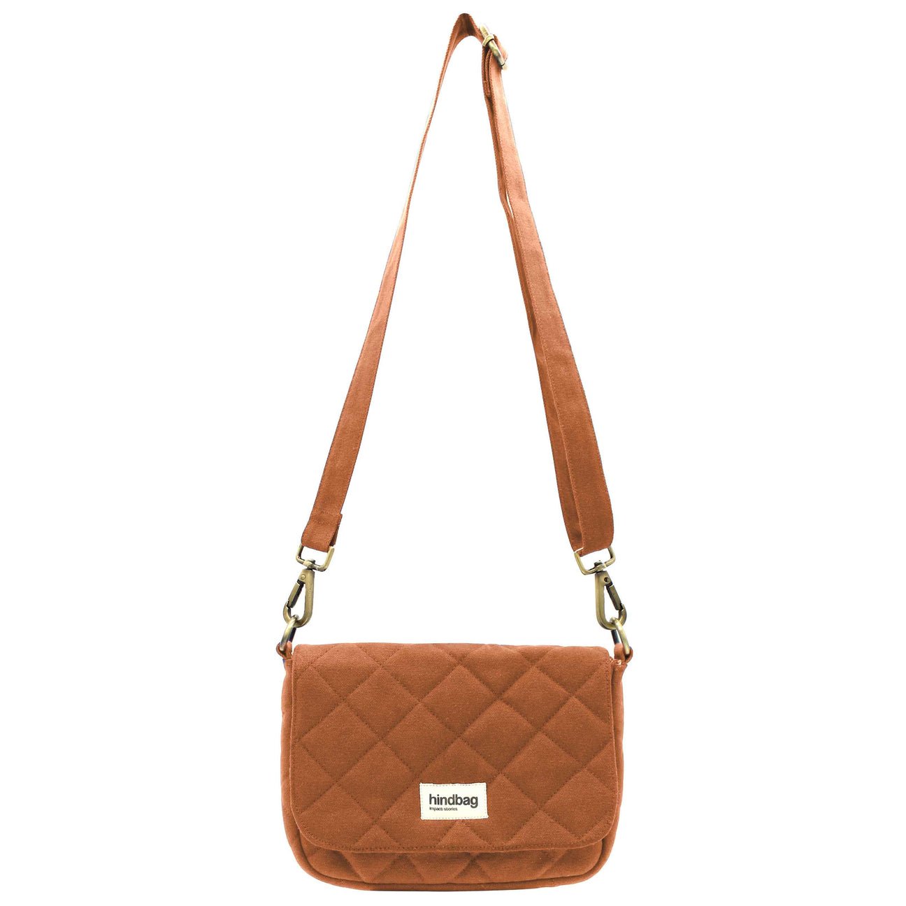 Cotton handbag MARGAULT MATELASSE Sienne