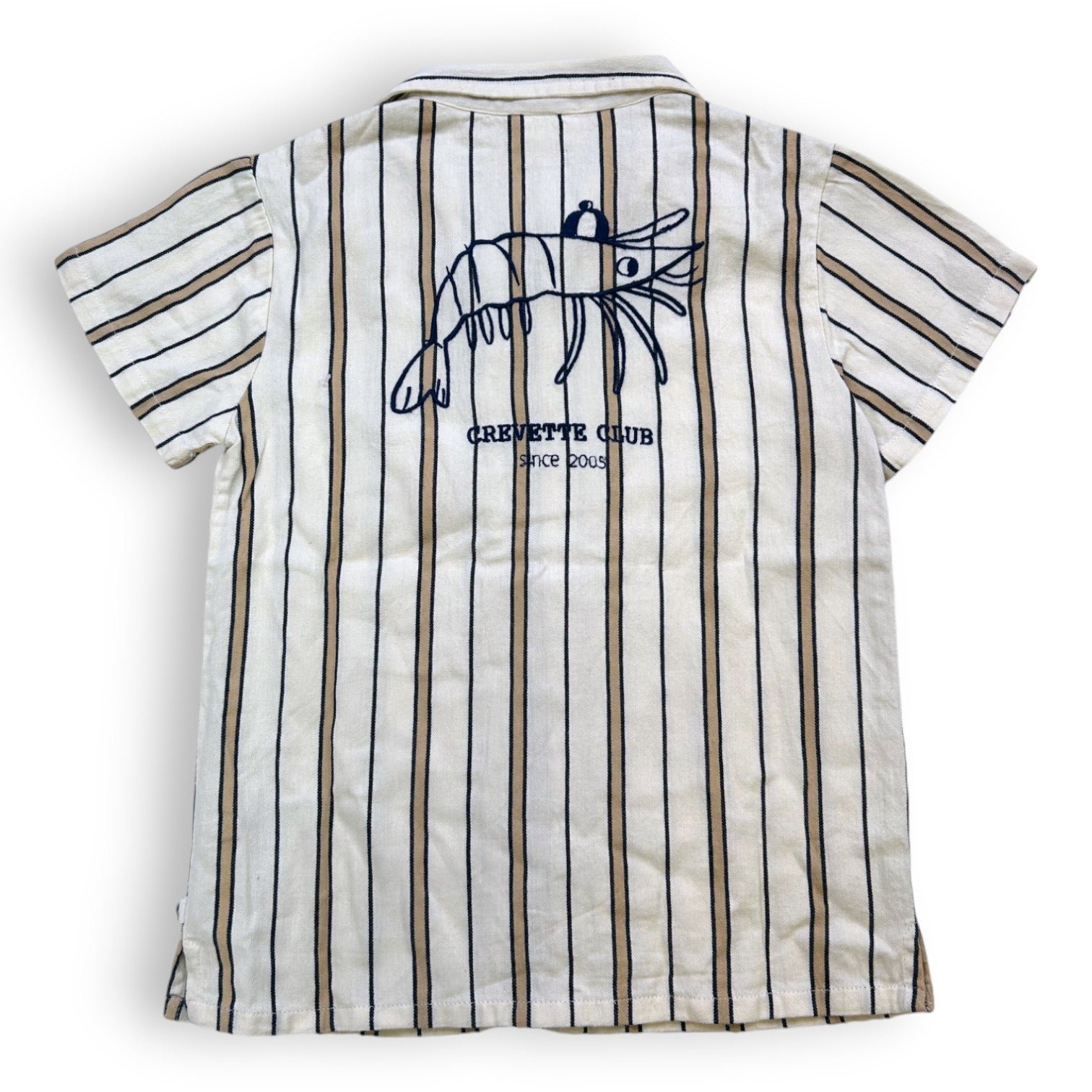 Beige child's shirt - 8 years ARSENE ET LES PIPELETTES - Seconde Main Beige