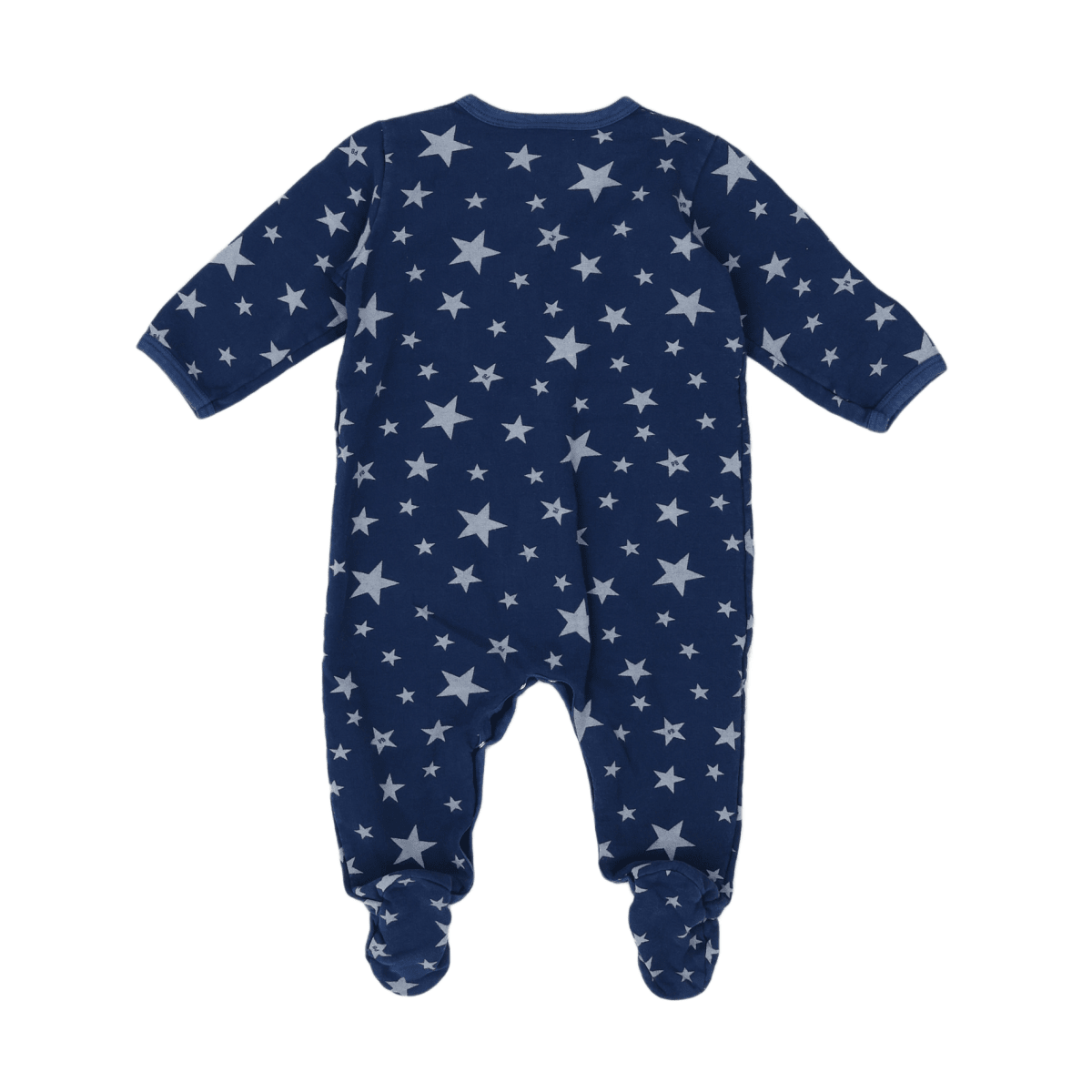 Blue Baby Pyjamas - 12 months PETIT BATEAU - Seconde Main Blue
