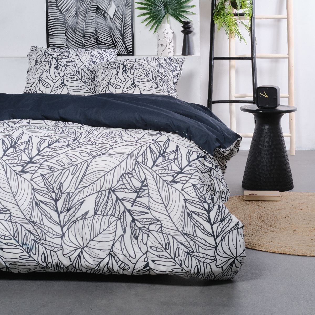 Cotton bedding set TODAY LINGE DE MAISON White