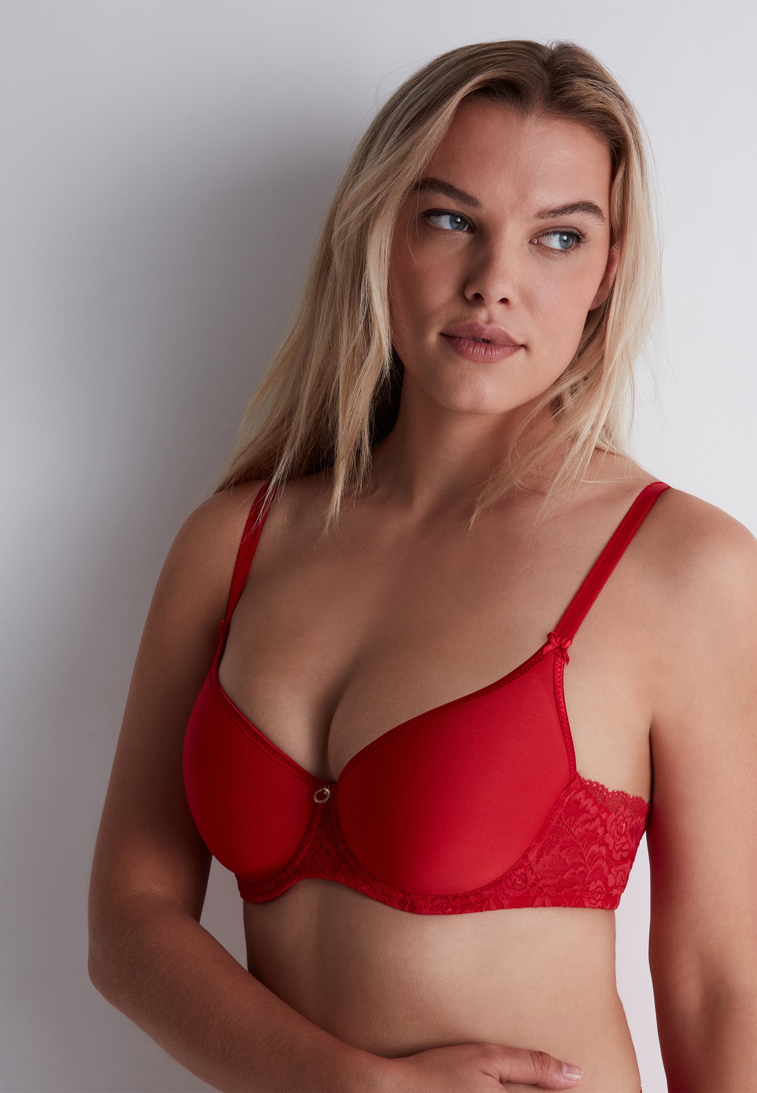 T-shirt bra AUBADE Red