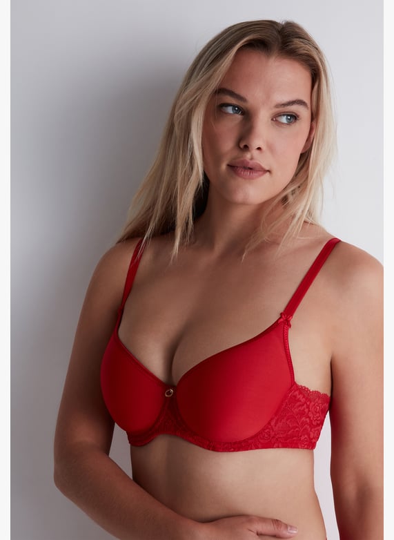 T-shirt bra | Red by AUBADE T-shirt bra Red