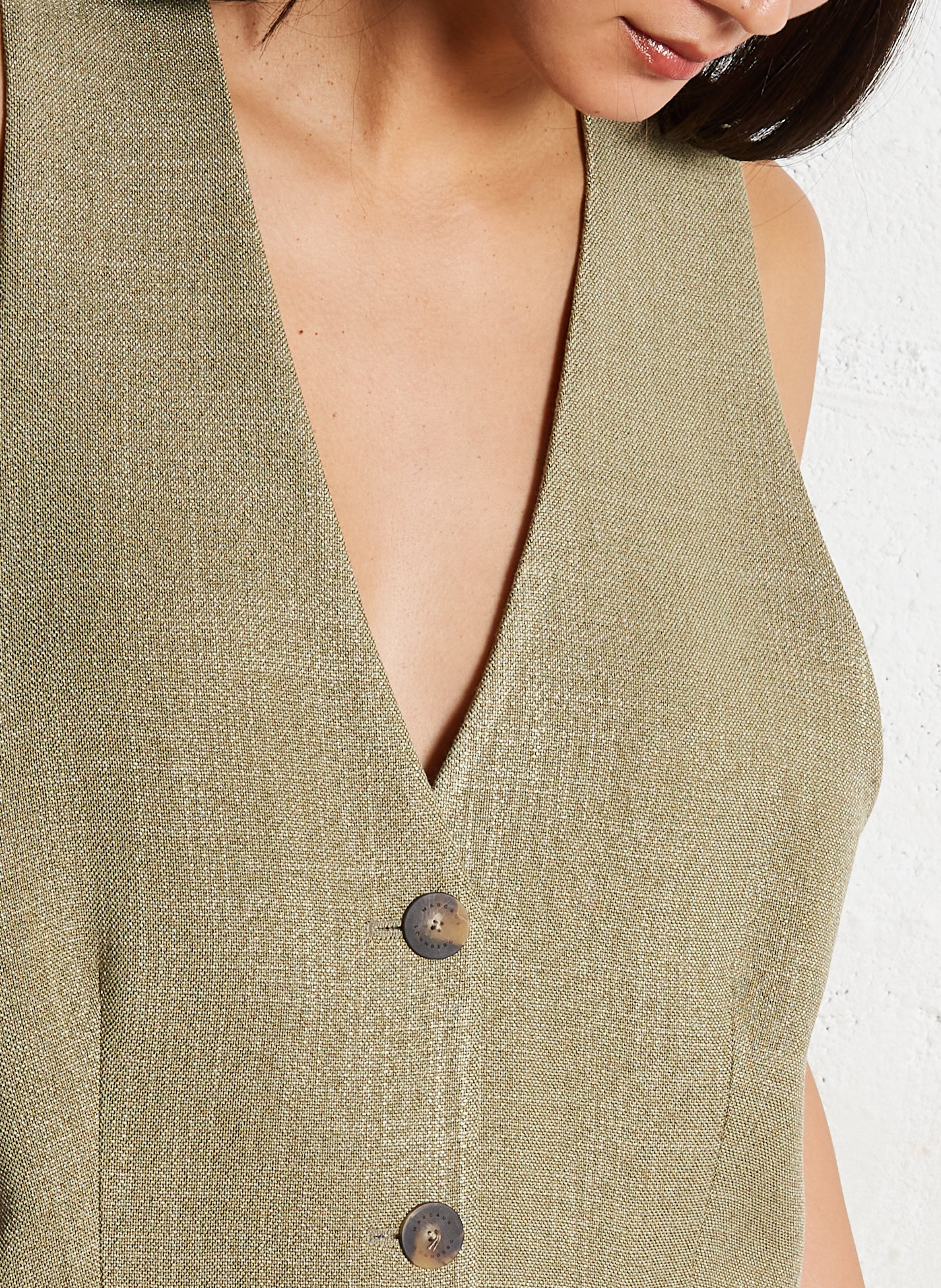 Oversized cardigan MARGAUX LONNBERG Green