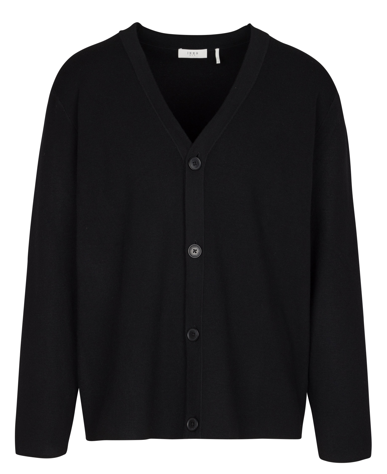 Cardigan mit V-Ausschnitt IKKS Schwarz