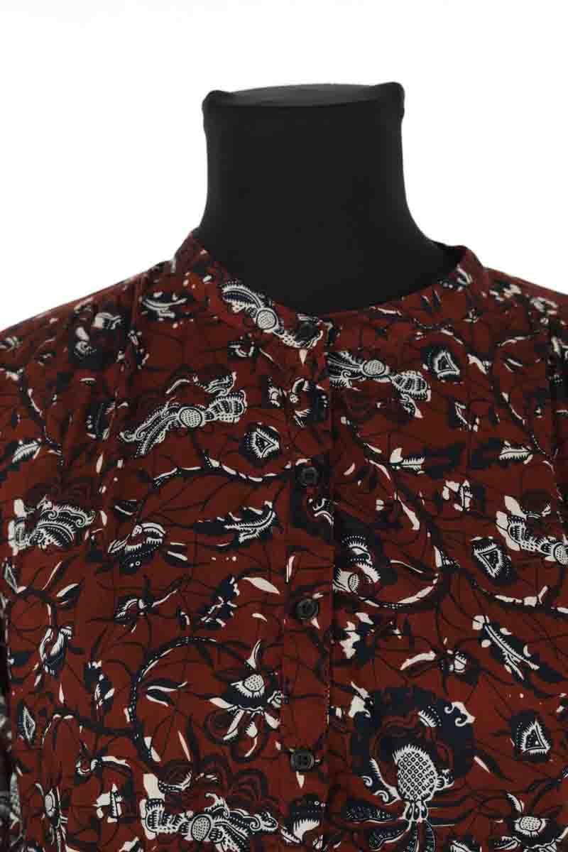 Cotton shirt ISABEL MARANT ÉTOILE - SECONDE MAIN Red