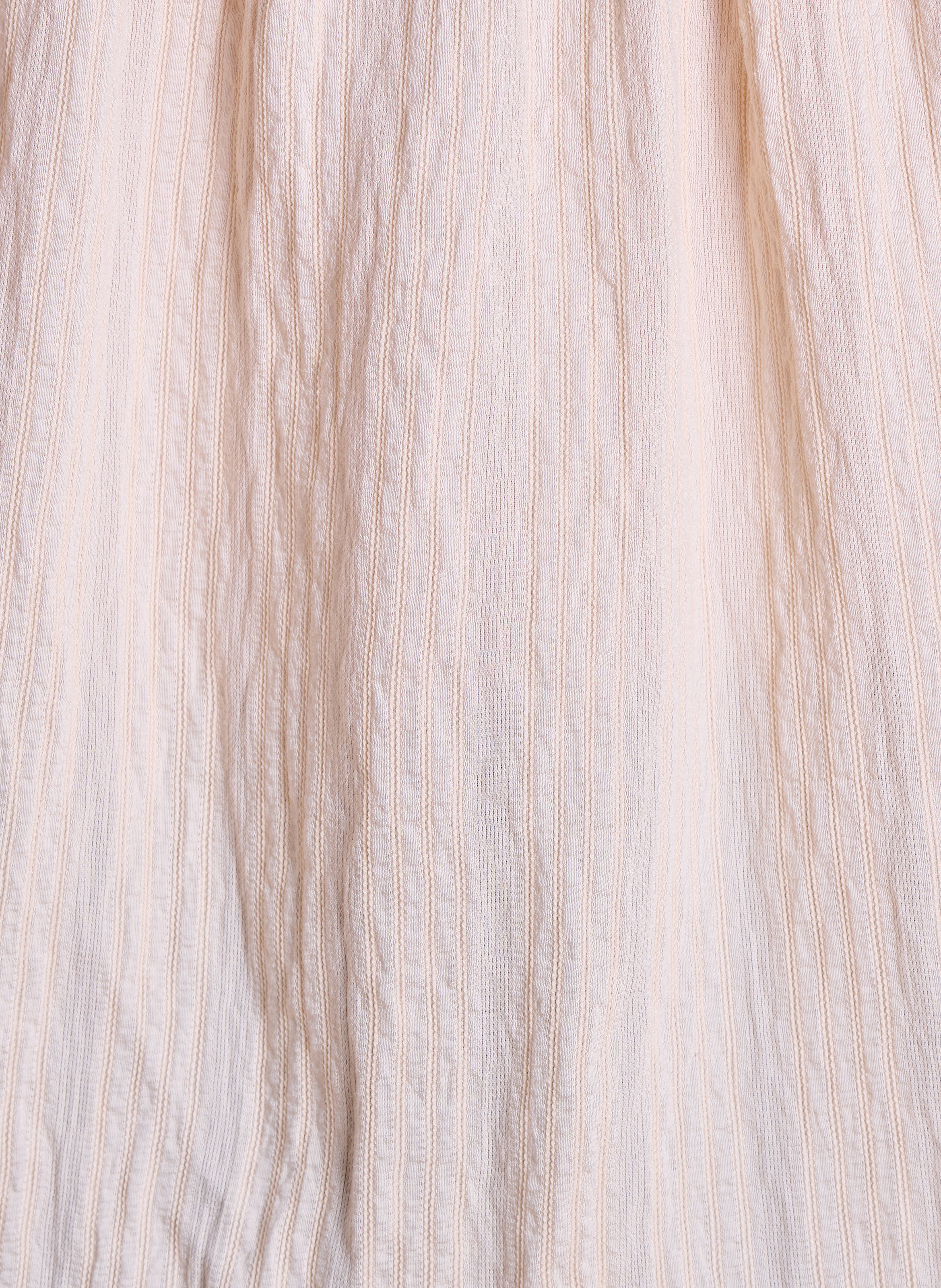 Ruimvallende blouse met klassieke kraag LA FEE MARABOUTEE Beige