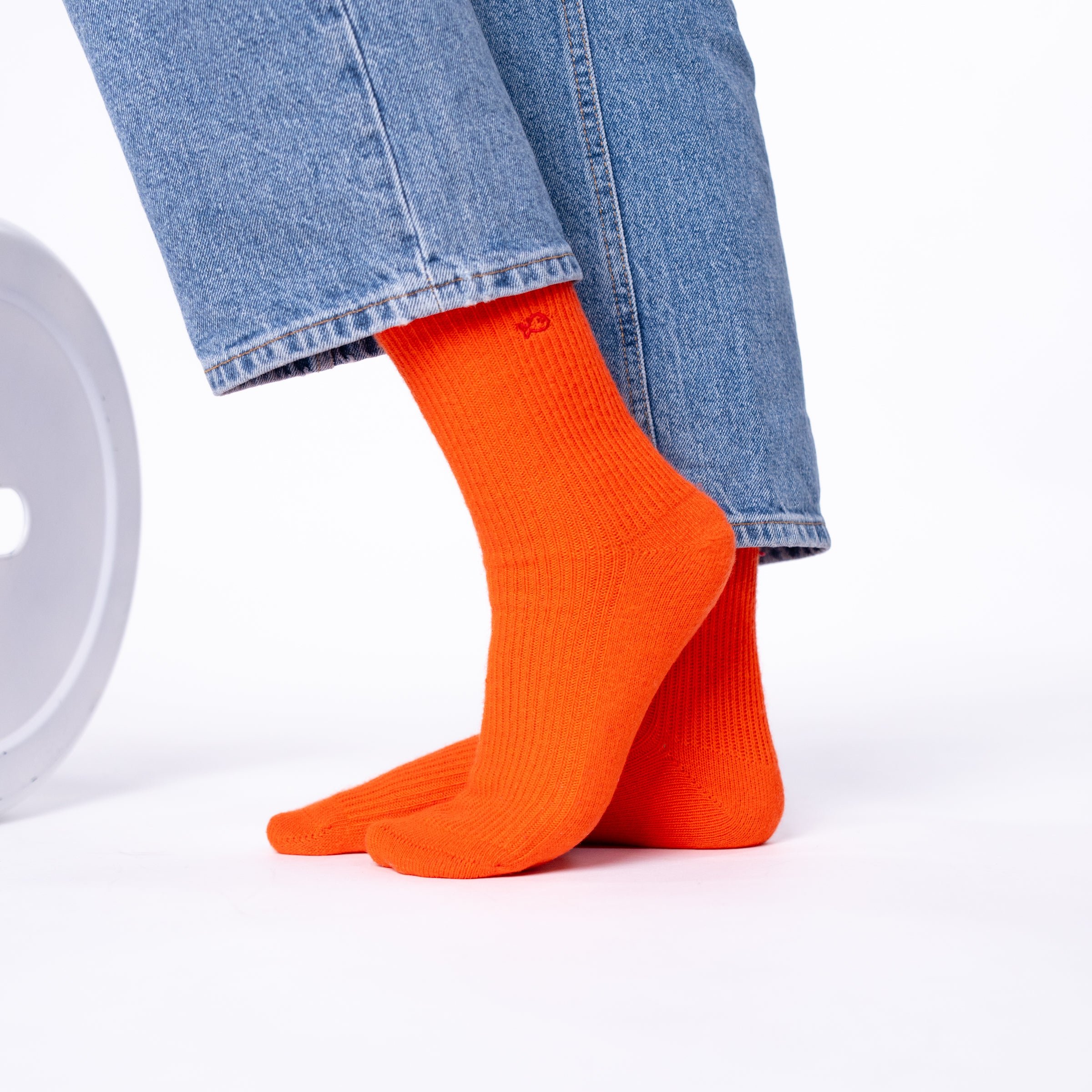 Wool socks BILLYBELT Orange
