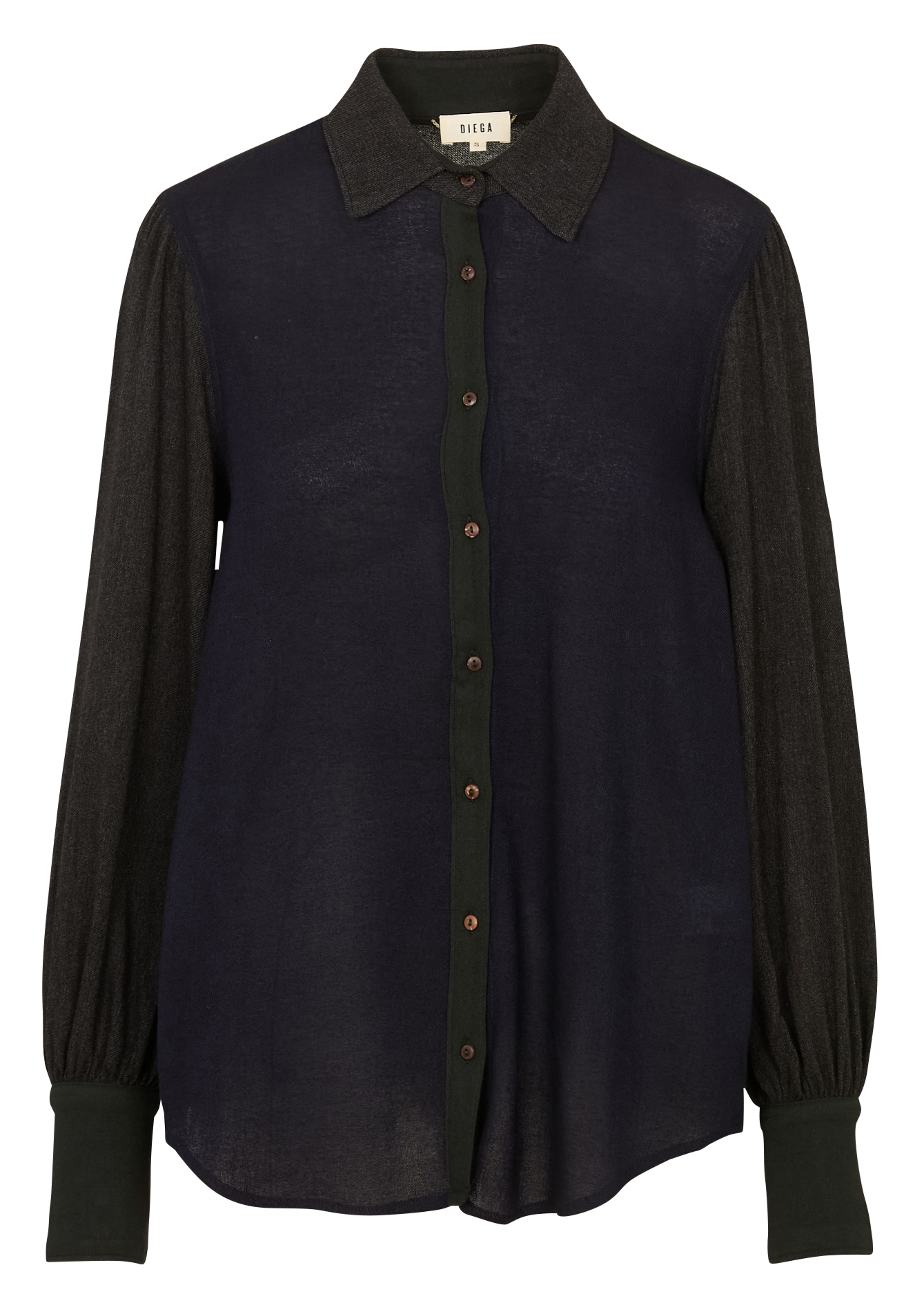 Straight shirt DIEGA Grey